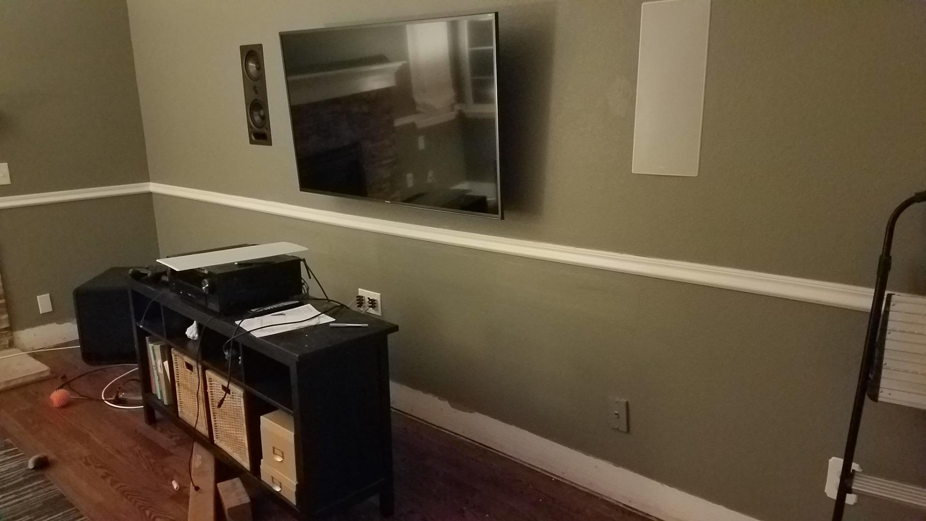 Polk Audio 255c-RT in Wall Speakers (2) 5.25
