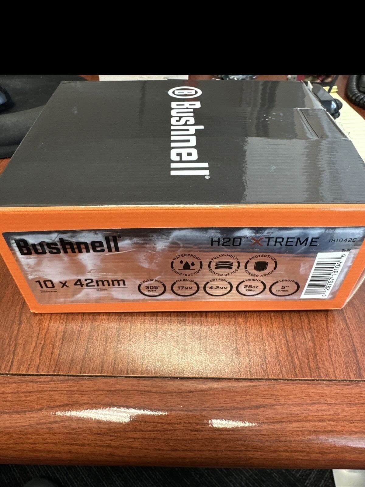 Bushnell H2O Xtreme 10x42 Compact Waterproof Binoculars - Fully Multi-Coated Lenses, Anti-Fog customer photo 1