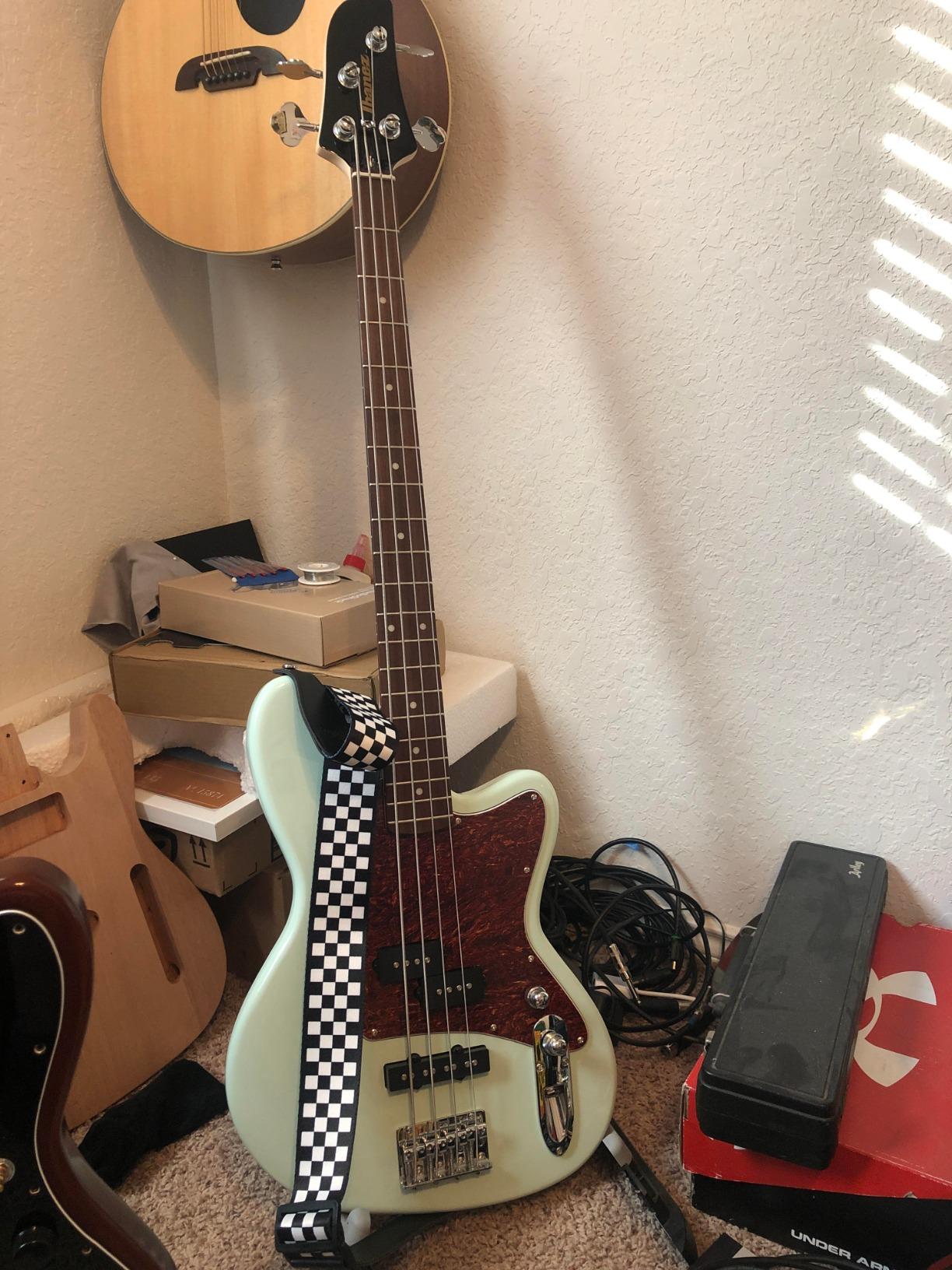 Ibanez TMB100 - Mint Green 4-String Electric Bass Guitar customer photo 1