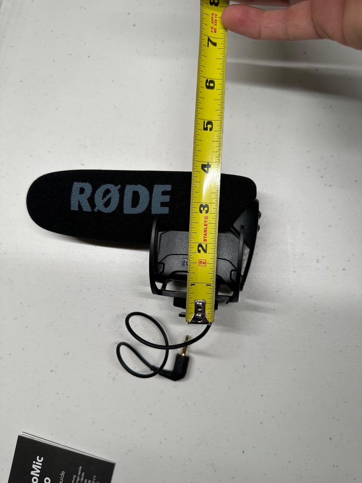 Rode VideoMic Pro R Camera-Mount Shotgun Microphone with Rycote Lyre Shock Mount customer photo 1