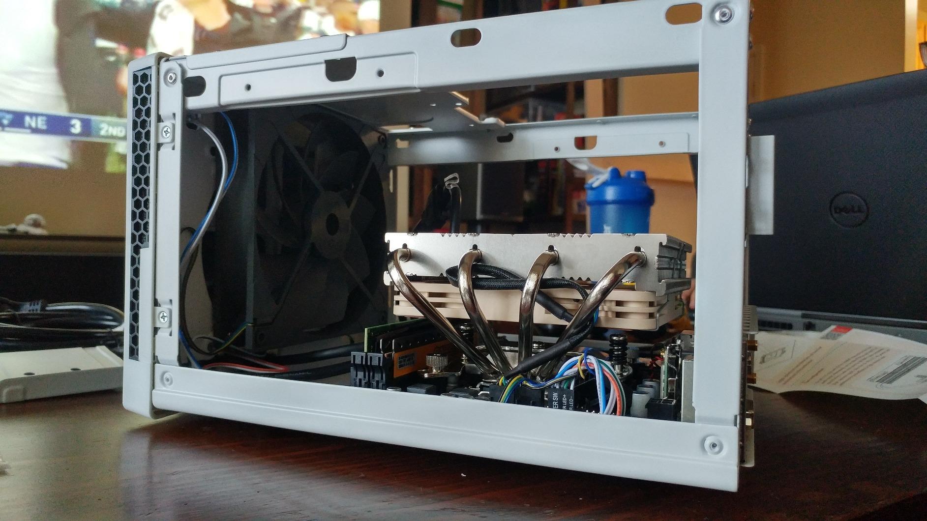 Noctua NH-L12S, Premium Low Profile CPU Cooler with Quiet 120mm PWM Fan (Brown) customer photo 1