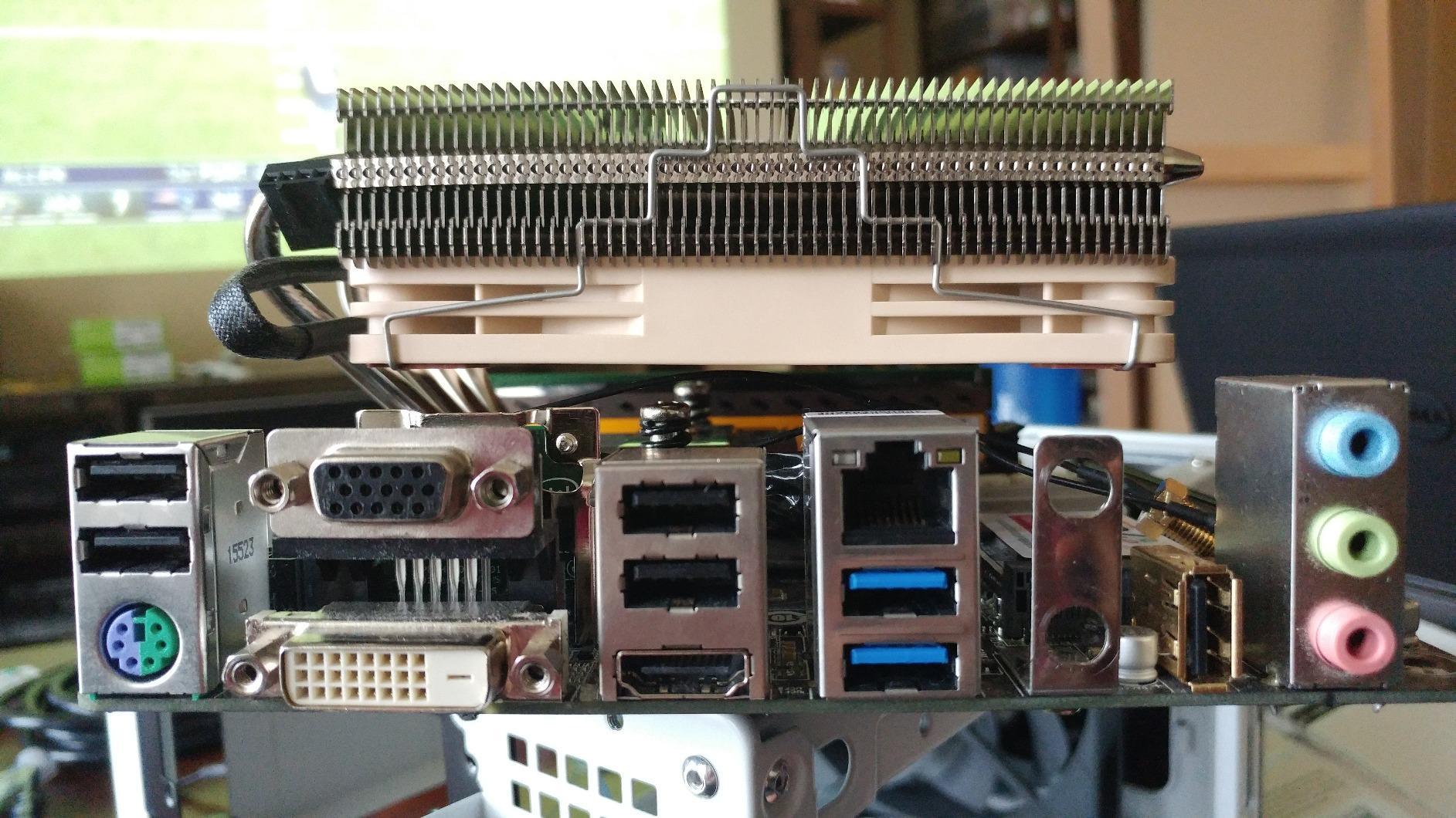 Noctua NH-L12S, Premium Low Profile CPU Cooler with Quiet 120mm PWM Fan (Brown) customer photo 2