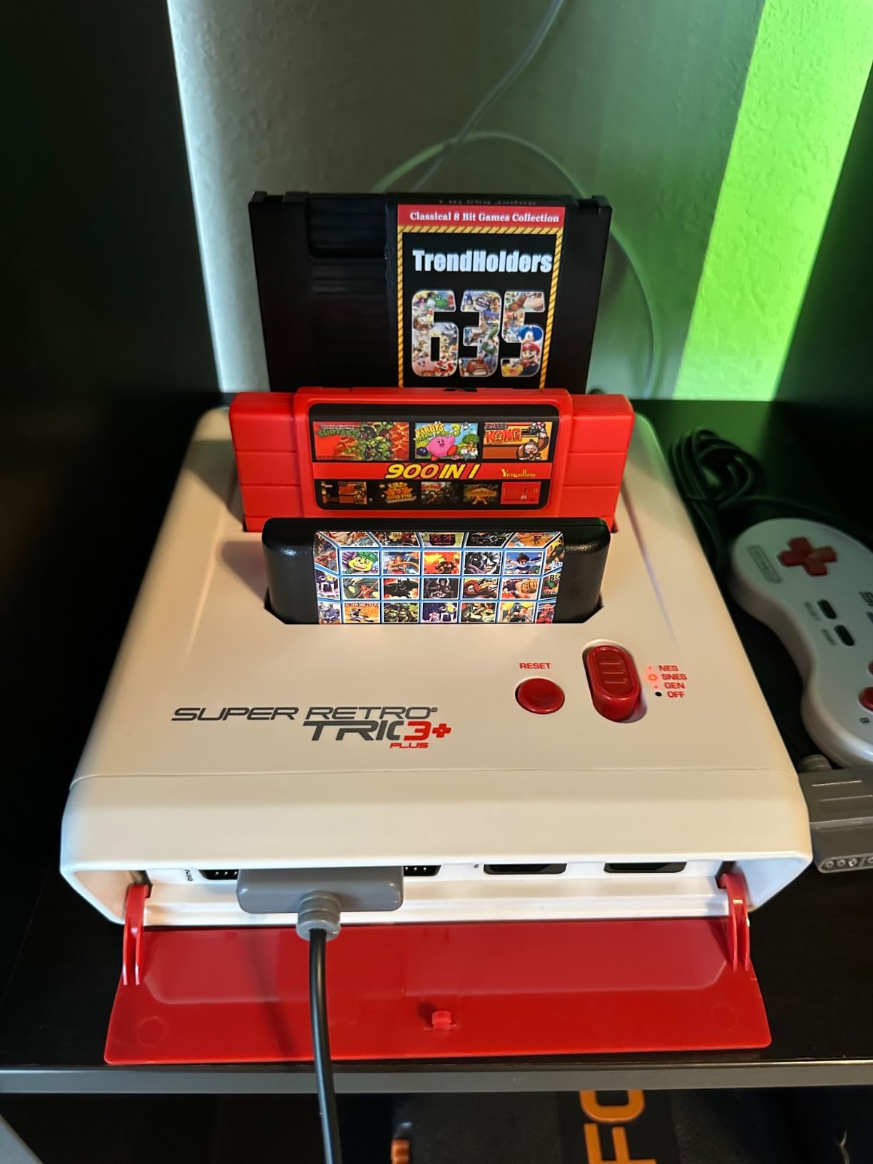 Retro-Bit Super Retro Trio HD Plus 720P 3 in 1 Console System customer photo 1