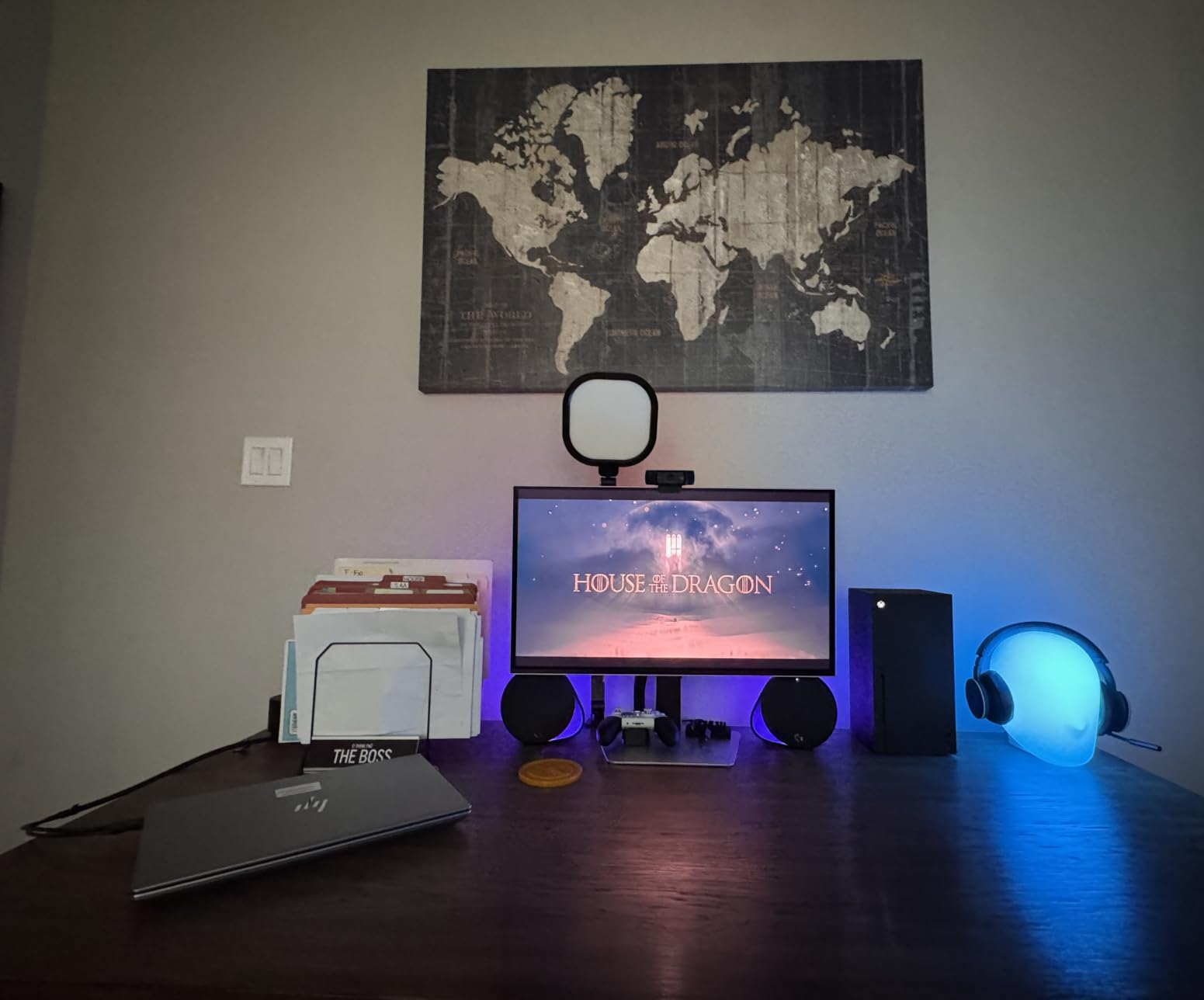Logitech G560 PC Gaming Speaker System with 7.1 DTS:X Ultra Surround Sound, Game Based LIGHTSYNC RGB, Two Speakers and Subwoofer, Bluetooth, USB, Immersive Gaming Experience - Black customer photo 1