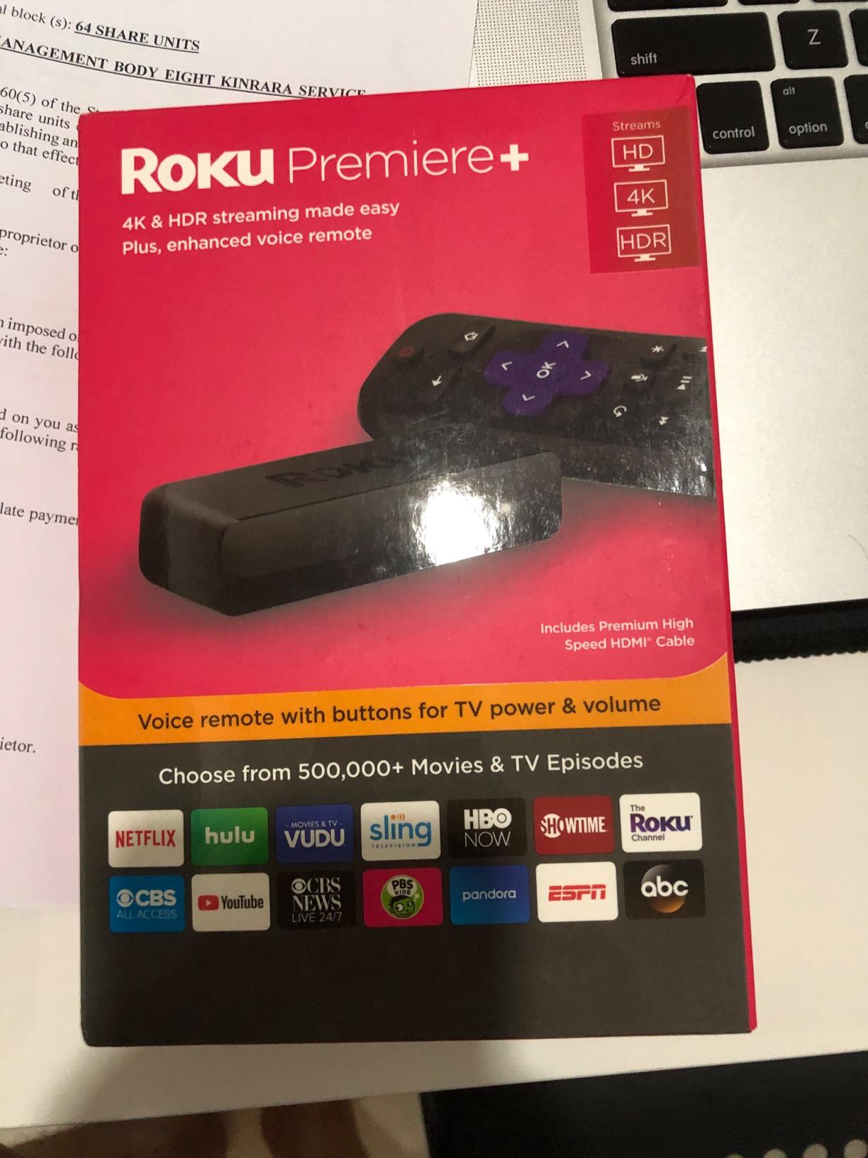Roku Premiere+ 4K HDR Streaming Player customer photo 2