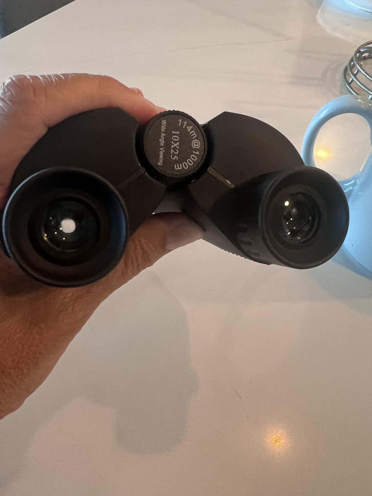 Hontry Binoculars for Adults and Kids, 10x25 Compact Binoculars for Bird Watching, Theater and Concerts, Hunting and Sport Games customer photo 1