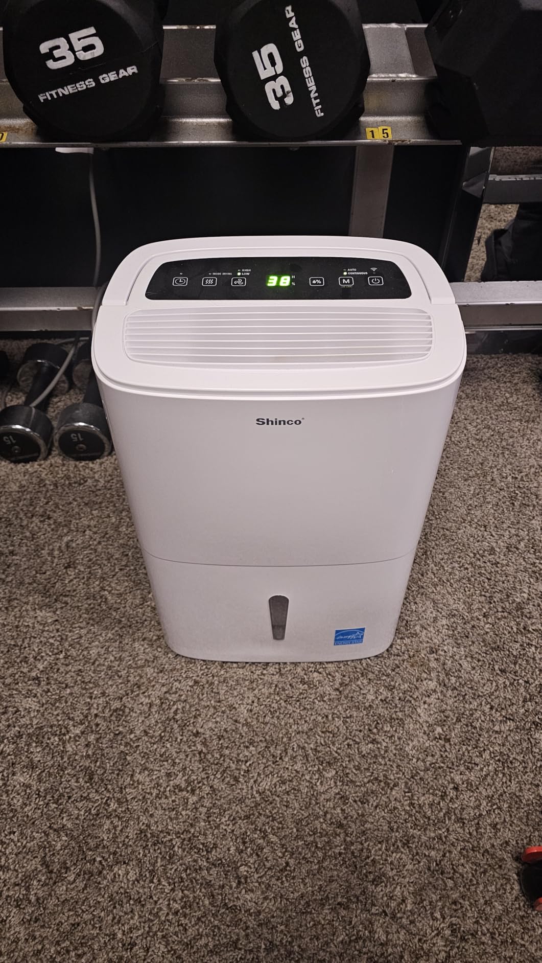 6,000 Sq.Ft Energy Star Dehumidifier with WIFI, Ideal for Large Rooms and Home Basements, Efficient Moisture Removal with Adjustable Humidity Control, 1.32 Gallons Water Tank customer photo 1