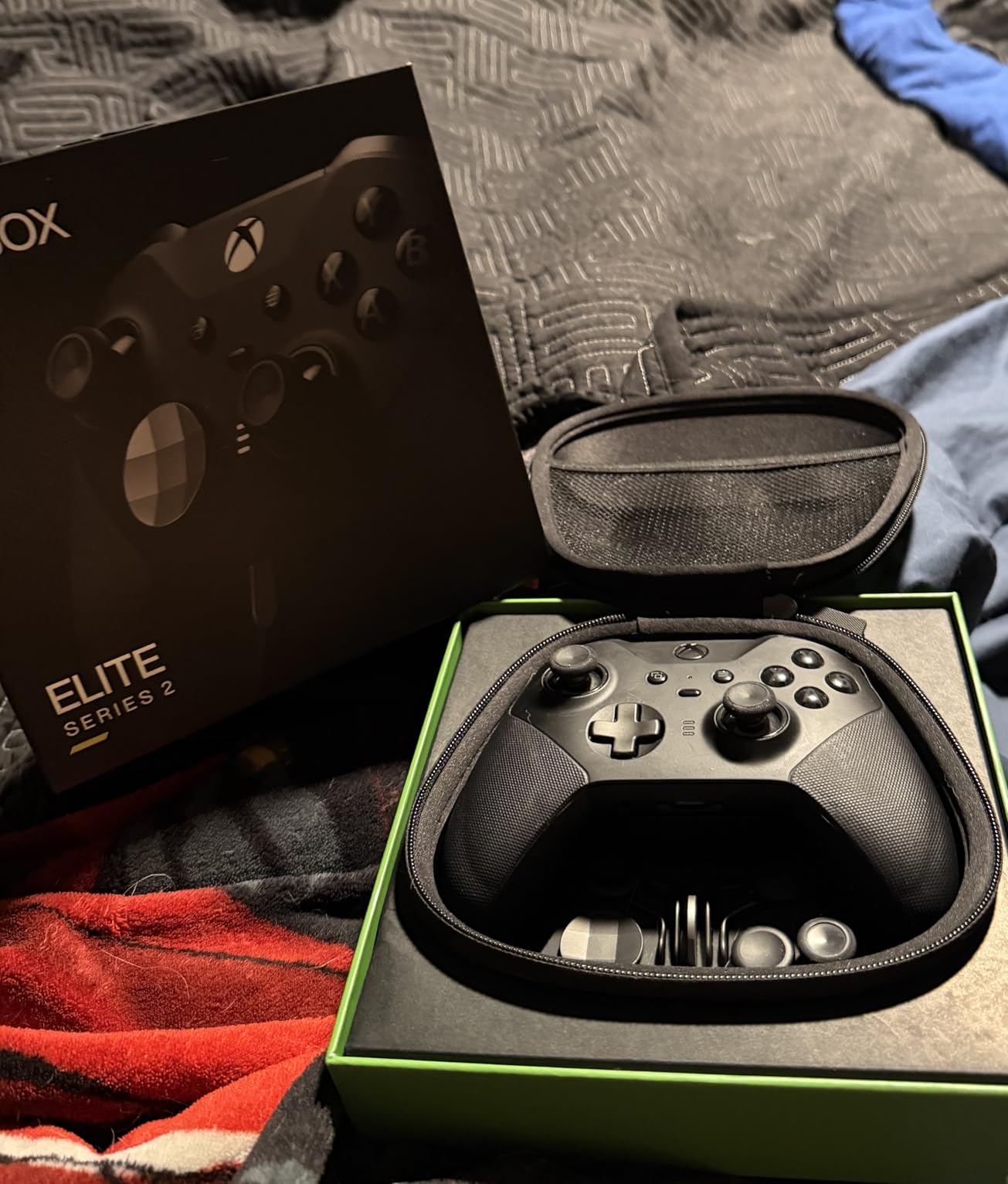 Xbox Wireless Gaming Controller | Elite Series 2 | Black | Console, PC, and Cloud Devices | Adjustable Thumbsticks | Trigger Locks customer photo 1
