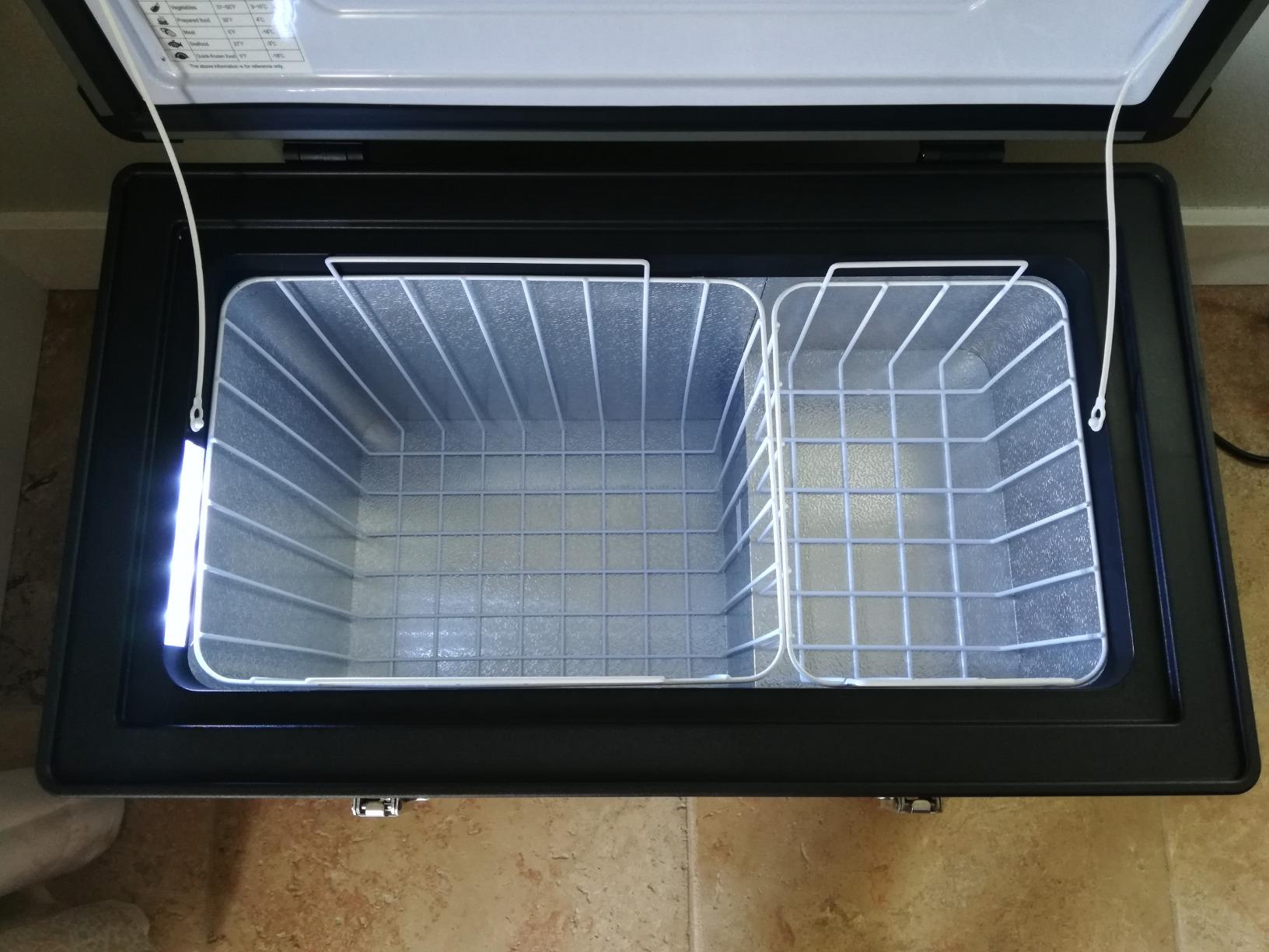ICECO VL45 Portable Refrigerator with SECOP Compressor, 45 Liters Platinum Compact Refrigerator, DC 12/24V, AC 110-240V, 0℉ to 50℉, Home & Car Use (Without Insulated Cover) customer photo 1