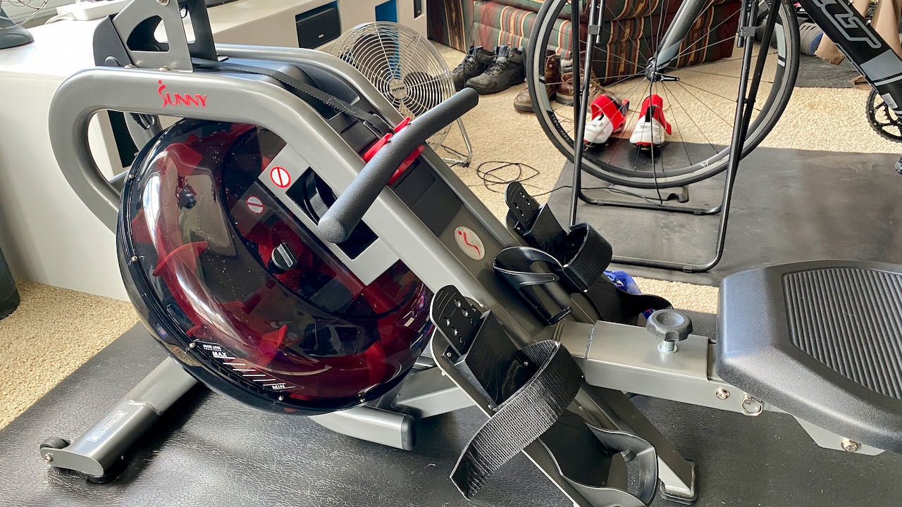 Sunny Health & Fitness Sunny Health & Fitness AquaStrive Series Smart Water Rower, 300LB Capacity Plus Dynamic Hydro Resistance for Home Cardio Workout, Free SunnyFit Training App Connection customer photo 2