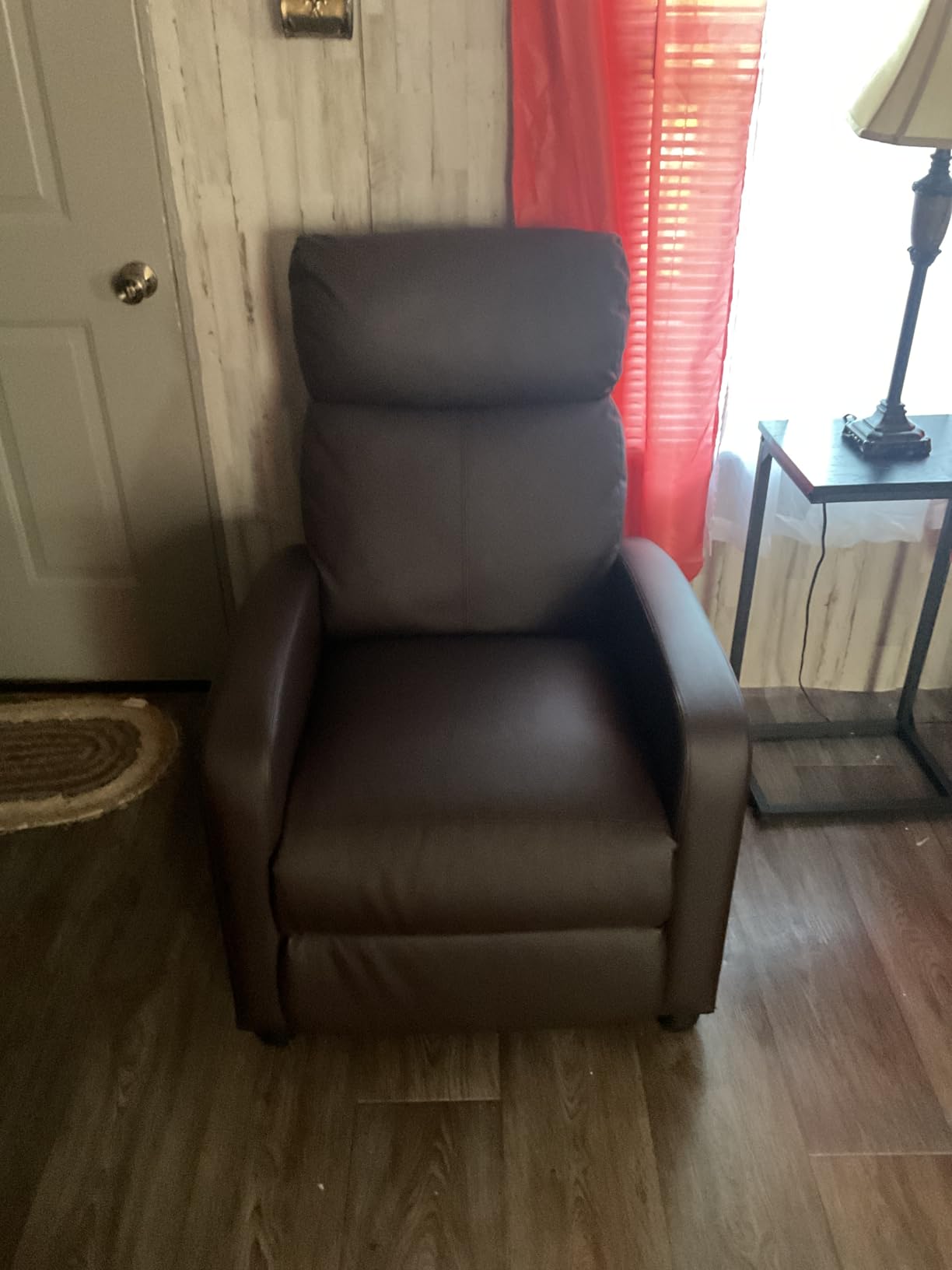 Valencia Tuscany 2025 3-Seat Power Recliner with Center Console - Top Grain Nappa 11000 Leather, Cool Gel Memory Foam, USB-C/A Charging, RGB Lights (Midnight Black) customer photo 2