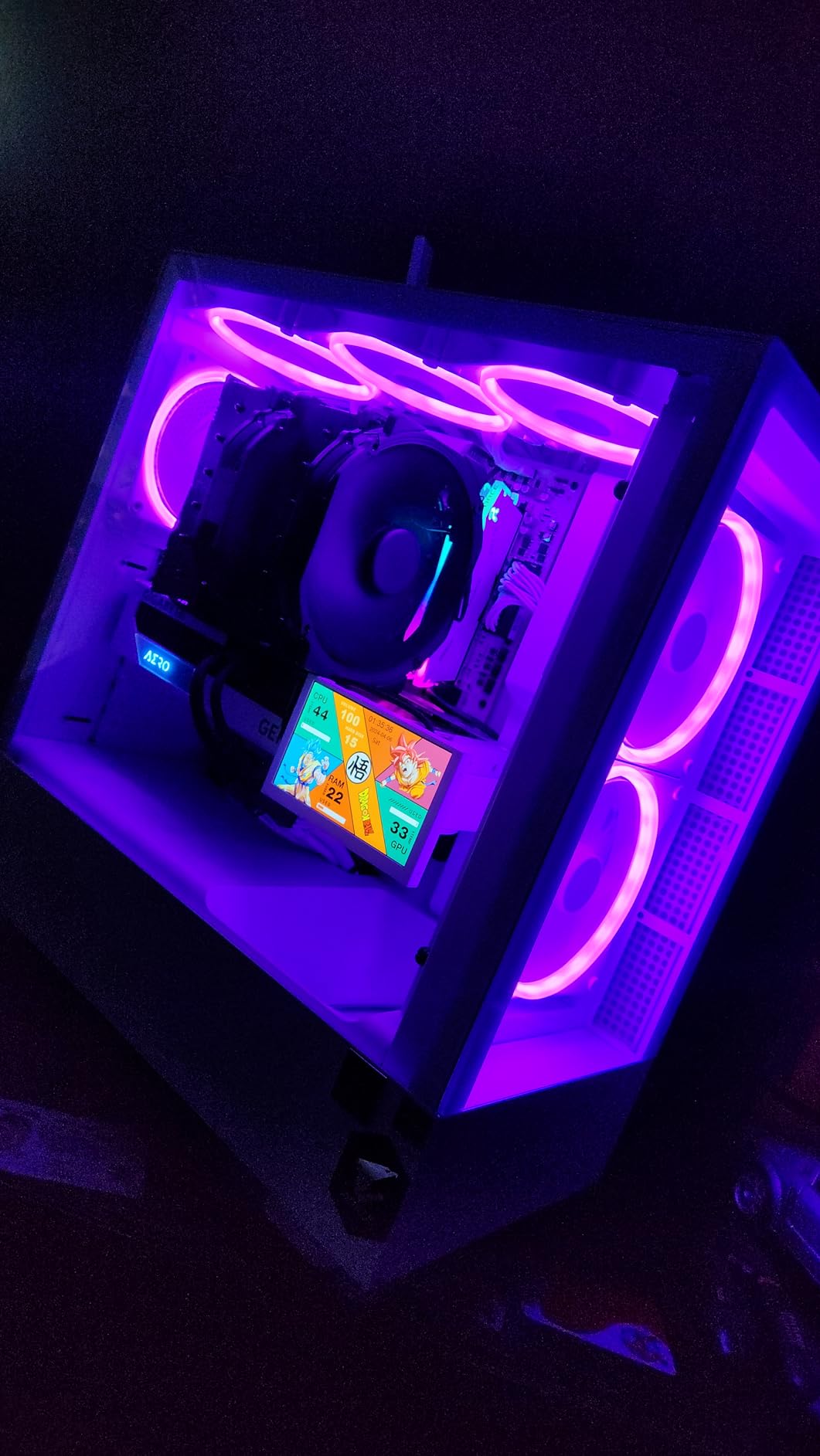 Noctua NH-D15 chromax.Black, Dual-Tower CPU Cooler (140mm, Black) customer photo 2