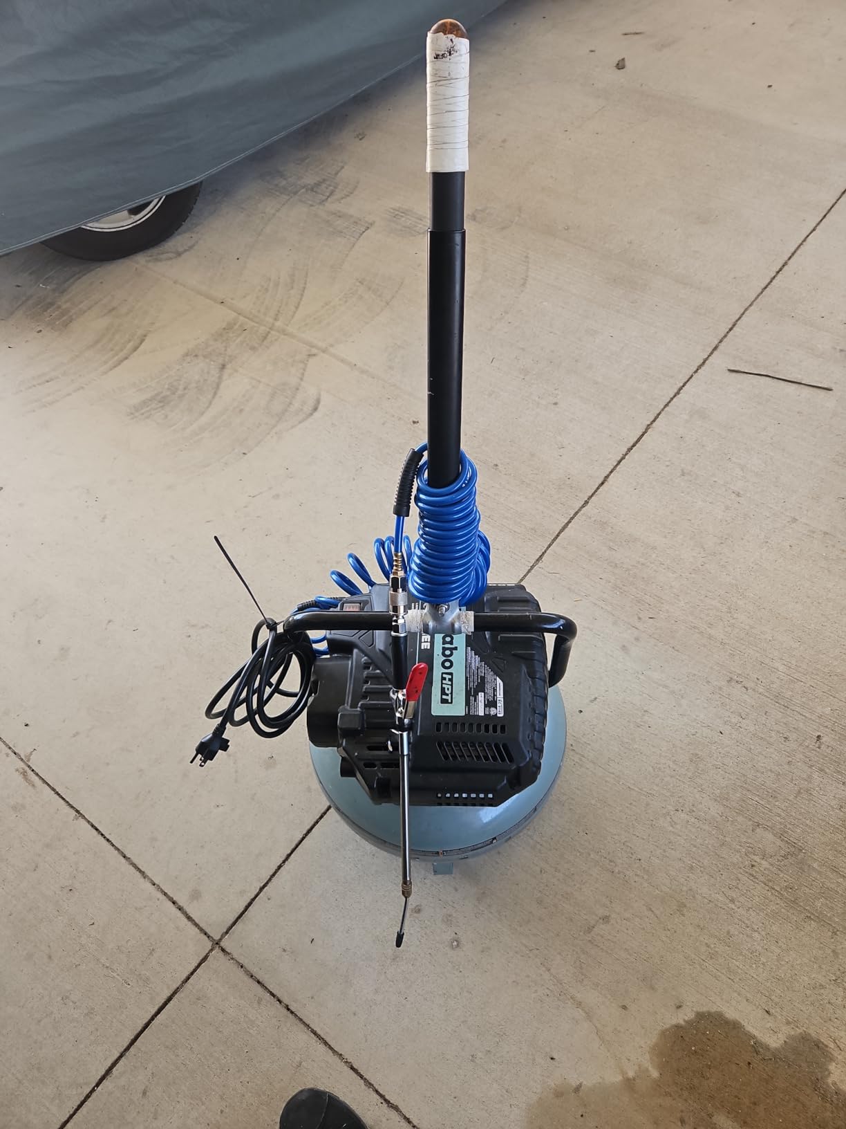 Metabo HPT Portable Pancake Air Compressor, 6 Gallon 200 PSI, EC914S customer photo 2