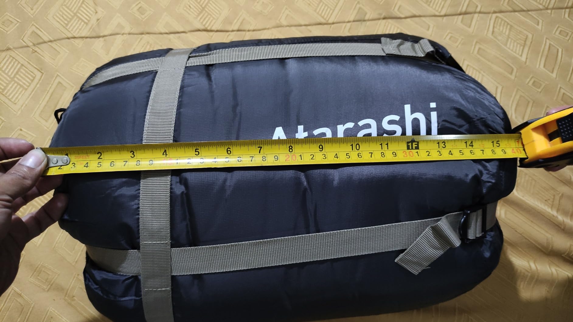 Atarashi Camping Sleeping Bag- 4 Seasons for Adults, Light, Warm, Extra-Large with Compression Sack- Great for Hiking, Backpacking & Outdoor Adventures customer photo 2