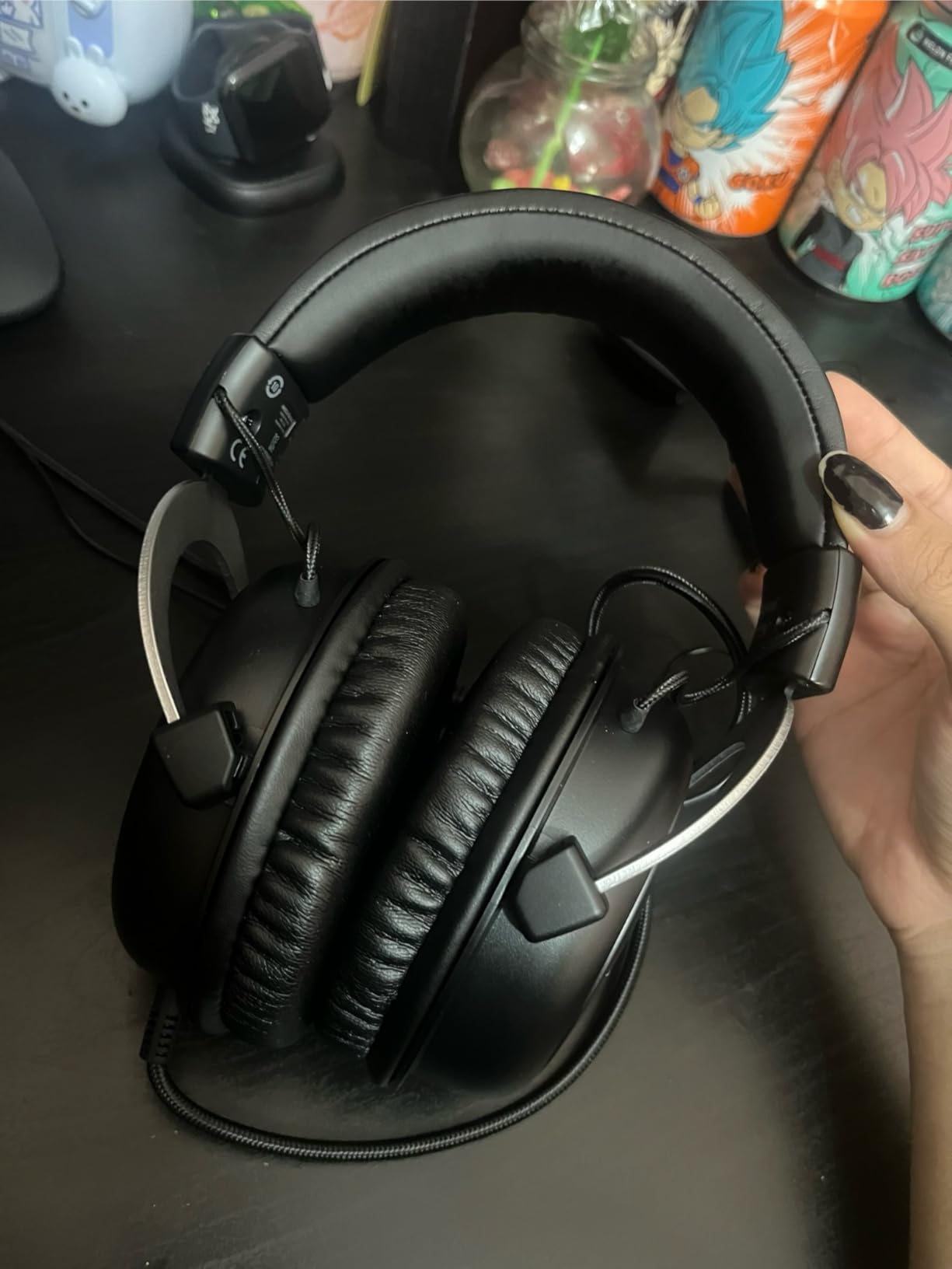 HyperX CloudX, Official Xbox Licensed Gaming Headset, Compatible with Xbox One and Series X|S, Memory Foam Ear Cushions, Detachable Noise-Cancelling Mic, in-line Audio Controls, Black/ Silver customer photo 1