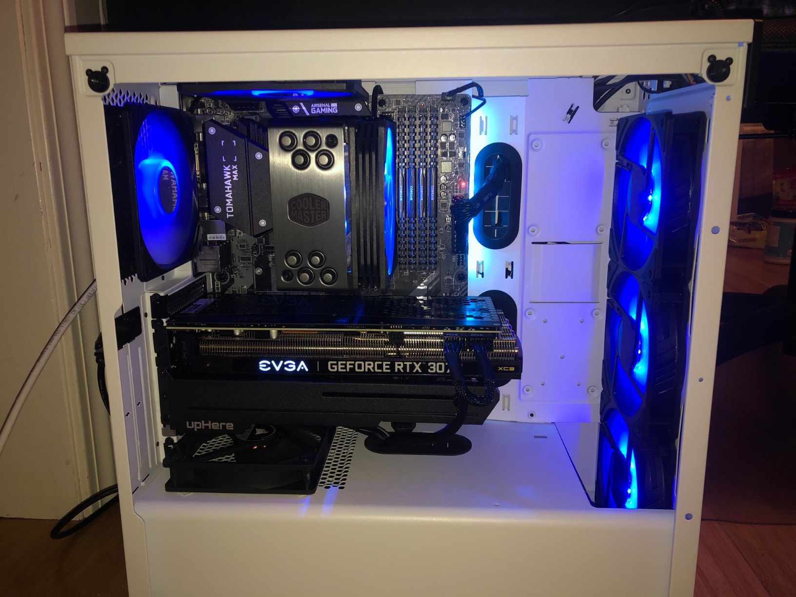 EVGA 08G-P5-3755-KR GeForce RTX 3070 XC3 Ultra Gaming, 8GB GDDR6, iCX3 Cooling, ARGB LED, Metal Backplate customer photo 2