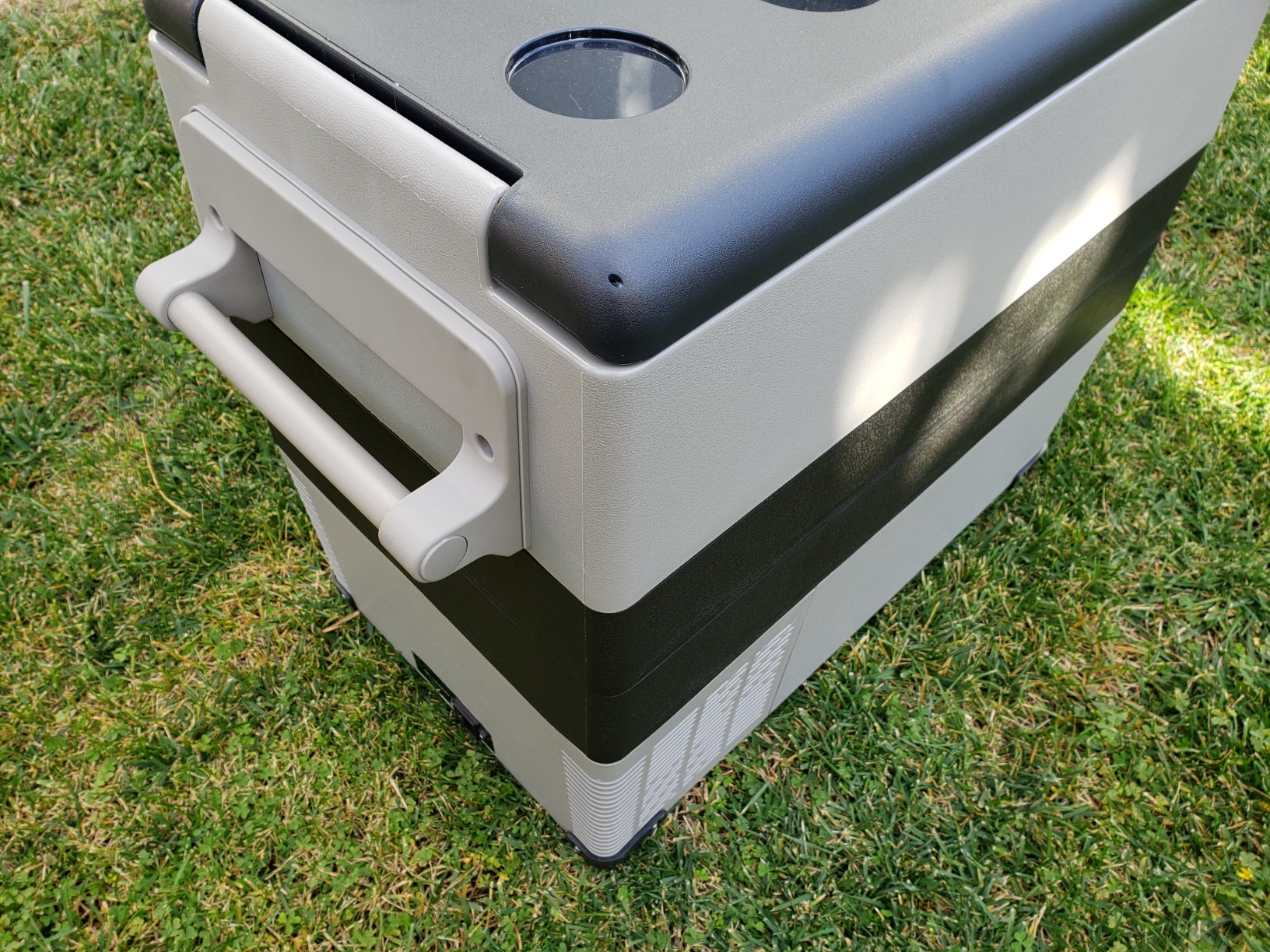 EUHOMY 59QT 12 Volt Refrigerator, -4℉~68℉ Portable Fridge for Car | No Ice Needed, 12V&100-240V, Compressor Cooling, ECO/MAX Modes, 3-Level Battery Protection, Truck/Travel/Home Use,Low Noise customer photo 2