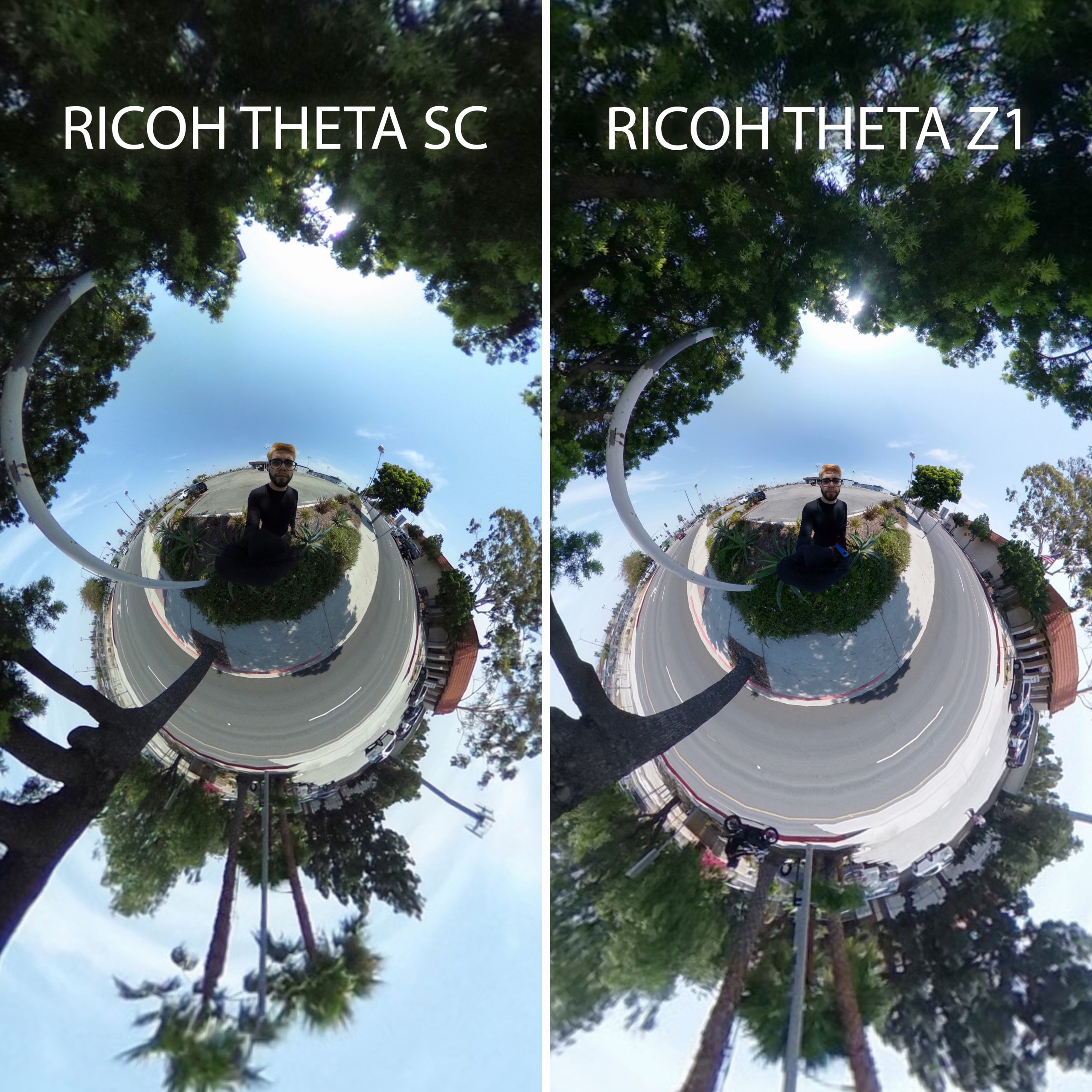 Ricoh Theta Z1 51GB Black 360° Camera, Two 1.0-inch Back-Illuminated CMOS sensors, Increased 51GB Internal Memory, 23MP Images, 4K Video with Image stabilization, HDR, High-Speed Wireless Transfer customer photo 2