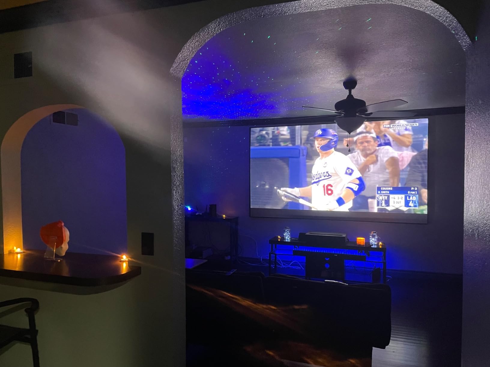 Formovie Theater Ultra Short Throw 4K Laser Projector, UST Projector with Dolby Vision & Built-In Speakers customer photo 1