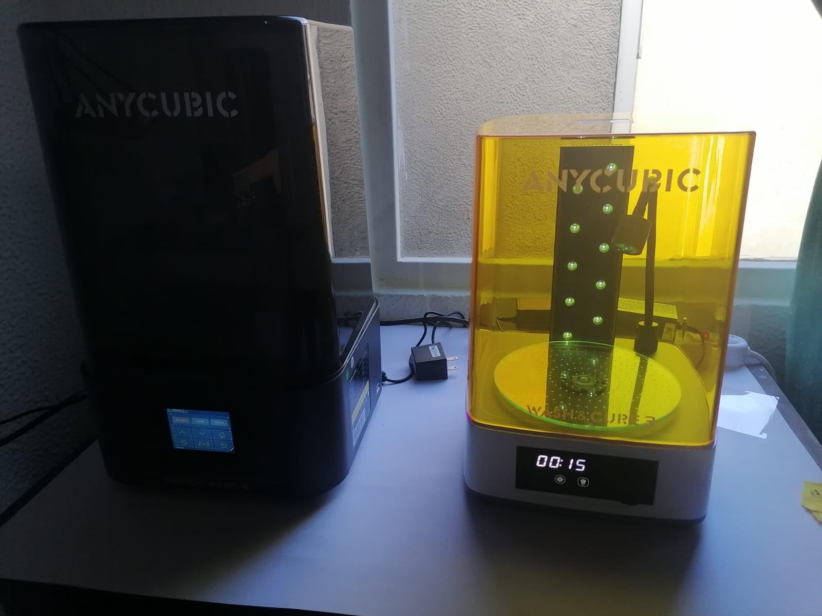 ANYCUBIC Photon Mono 4 10K Resin 3D Printer, 7'' HD Mono LCD Screen, Power Off Resume, Upgraded Light Source, Print Volume 6.04'' x 3.43'' x 6.49'' customer photo 1