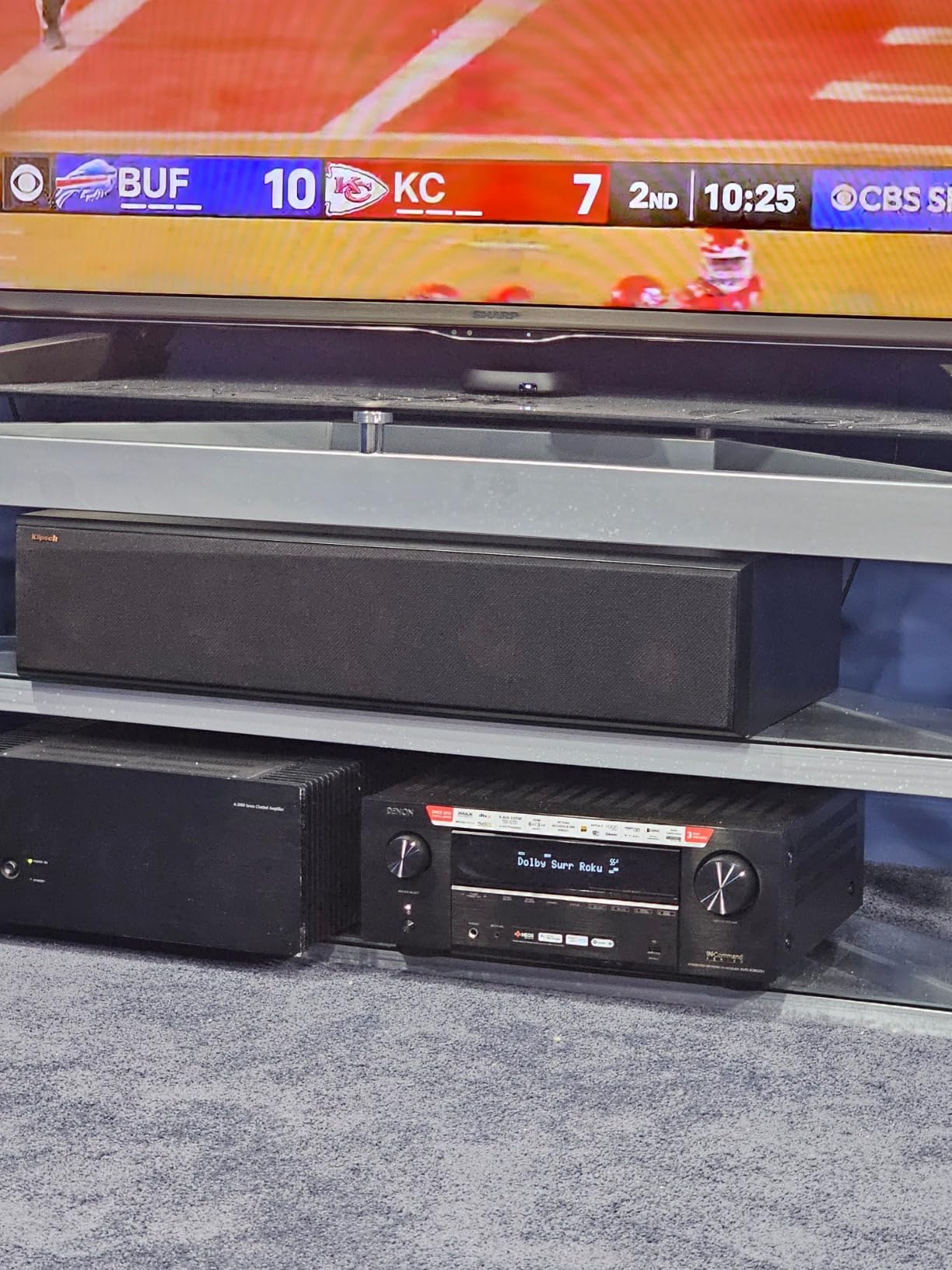 Denon AVR-X3800H 9.4-Ch 8K UHD AVR Home Theater Stereo Receiver, (105W X 9) Built-in Bluetooth Wi-Fi & HEOS Multi-Room Streaming Dolby Atmos DTS:X IMAX Enhanced & Auro 3D customer photo 2