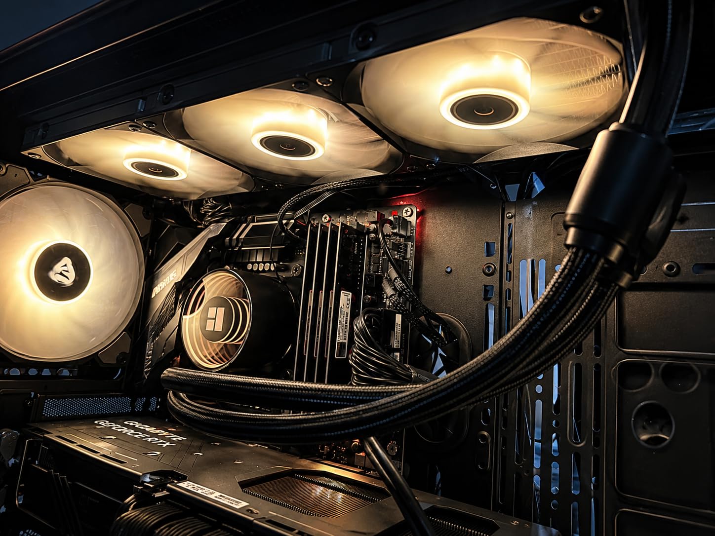 Thermalright Frozen Notte 360 Black ARGB V2 Water Cooling CPU Cooler, 360 Black CPU Cooler Specifications, 3x120mm PWM Fans, S-FDB Bearings, Suitable for AMD/AM4, Intel LGA 1700/1150/1151/1200/2011 customer photo 2