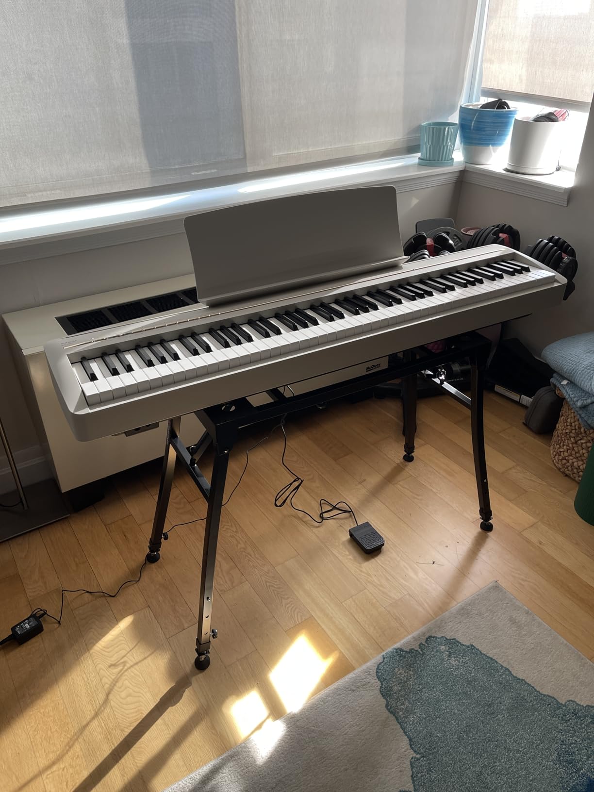 Kawai ES120 88-Key Digital Piano with Speakers - Black | Responsive Hammer Compact Action | Harmonic Imaging Sound | Bluetooth MIDI and Audio | USB-MIDI customer photo 2