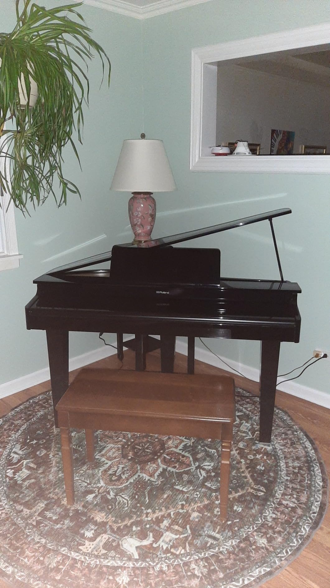 Roland GP-3 Digital Piano | Low-Profile Mini Grand Piano | Premium Roland Piano Technologies | Authentic Tone and Touch | Immersive Sound | Onboard Bluetooth & MIDI customer photo 2