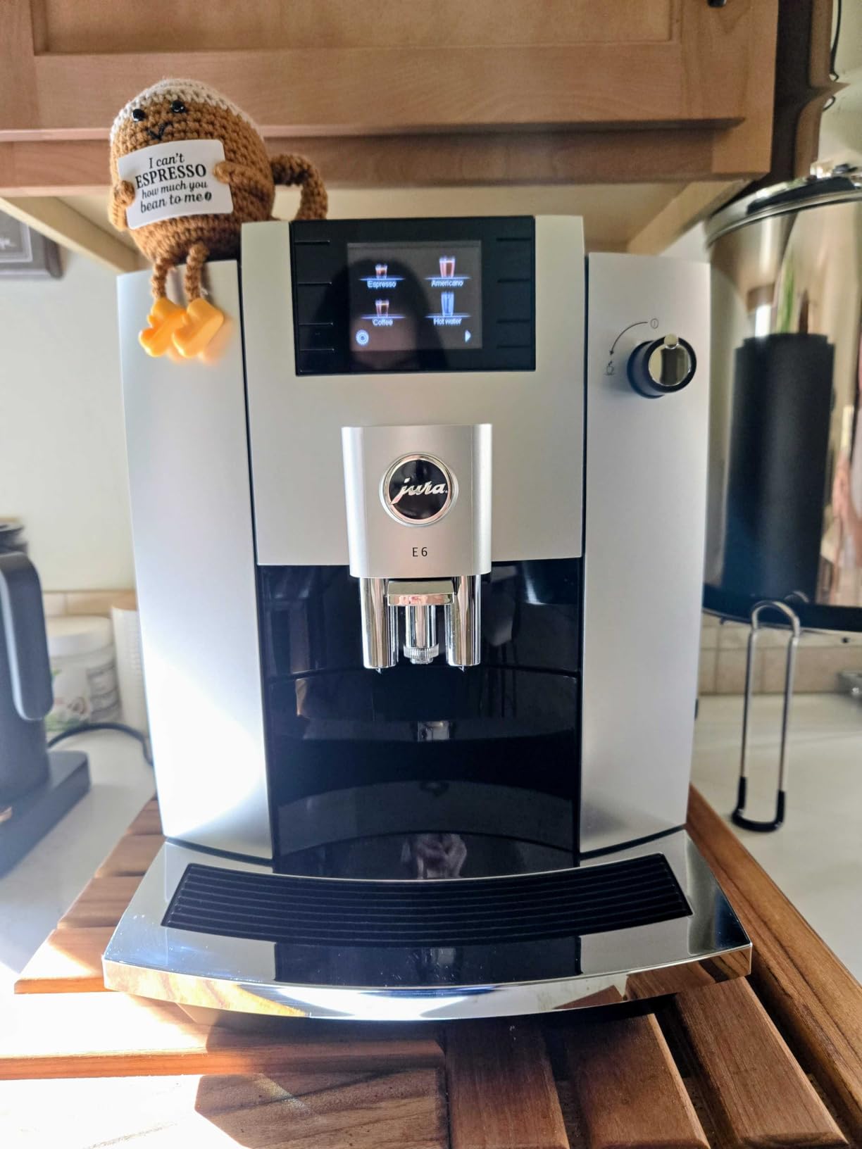 Jura E6 Platinum 15465 Automatic Espresso Machine customer photo 1