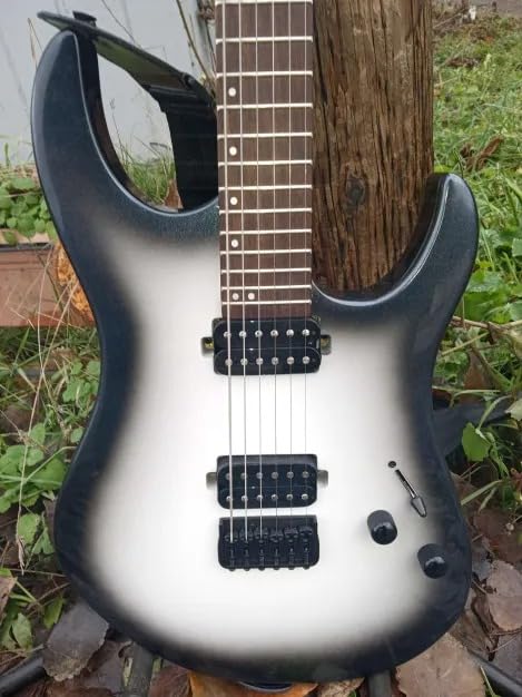 Donner Solid Body Electric Guitar, 39 Inch Metal Electric Guitar Beginner Kits with Bag, Strings, Strap, Cable, Strings Dampener for Rock Music Lover, DMT-100 (Gradient Black) customer photo 1