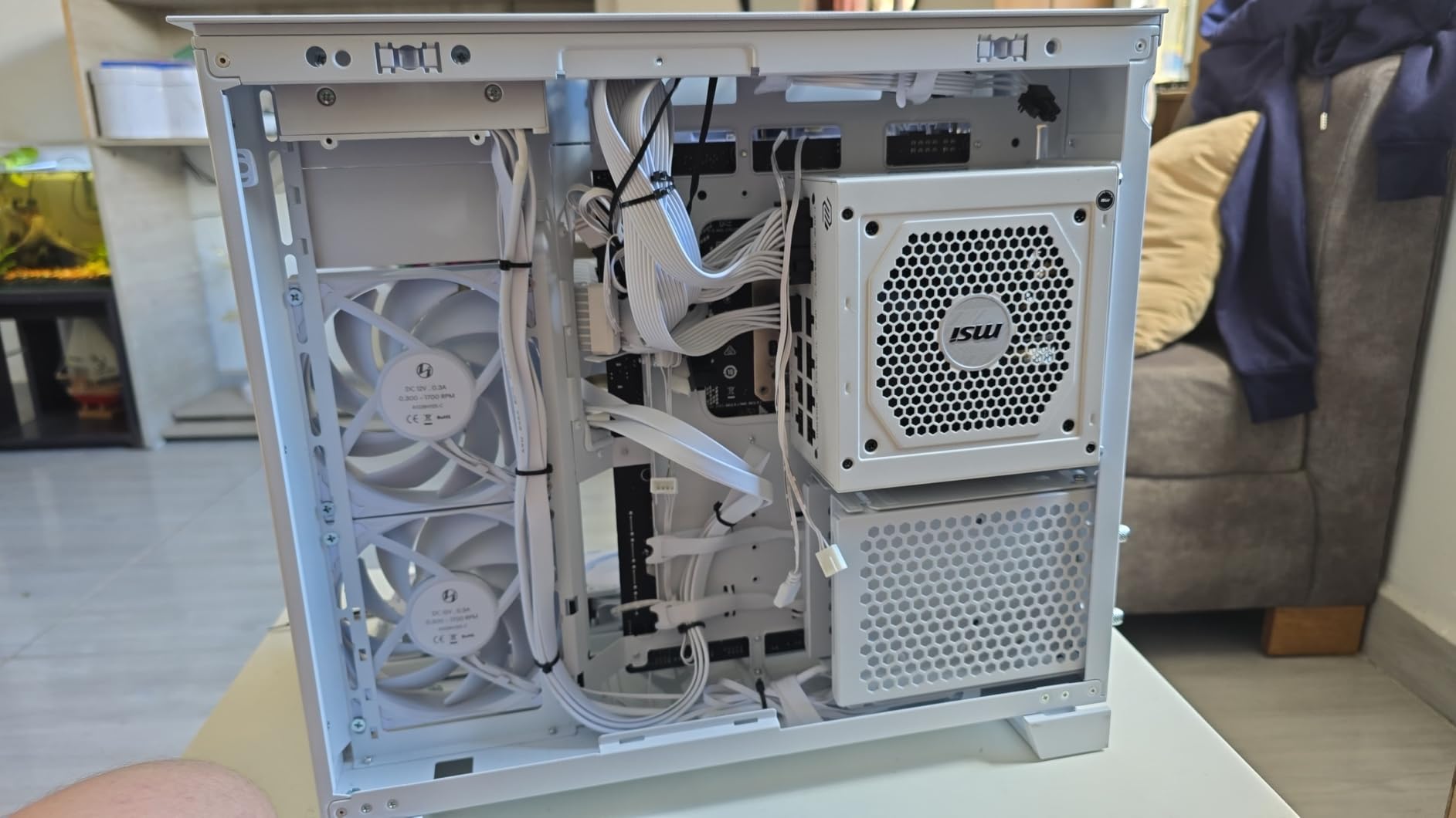 MSI MAG A850GL PCIE5, Fully Modular Compact Gaming 850W Power Supply, 80+ Gold, ATX 3.1 & PCIe 5.1 Ready, Native Dual-Color 12V-2x6 Cable, 10 Year Warranty customer photo 1