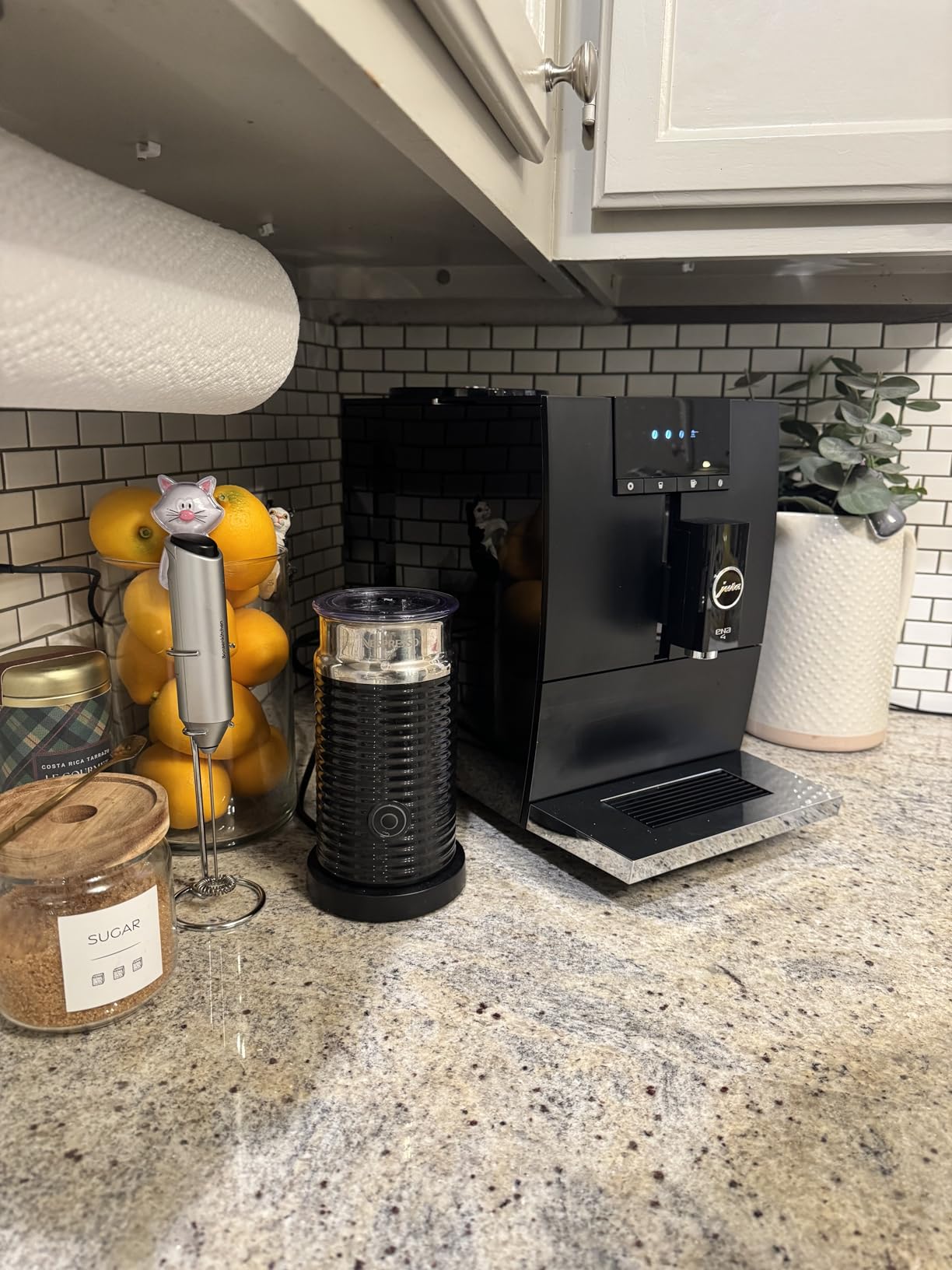 Jura ENA 4 Full Nordic White Automatic Coffee Machine customer photo 1