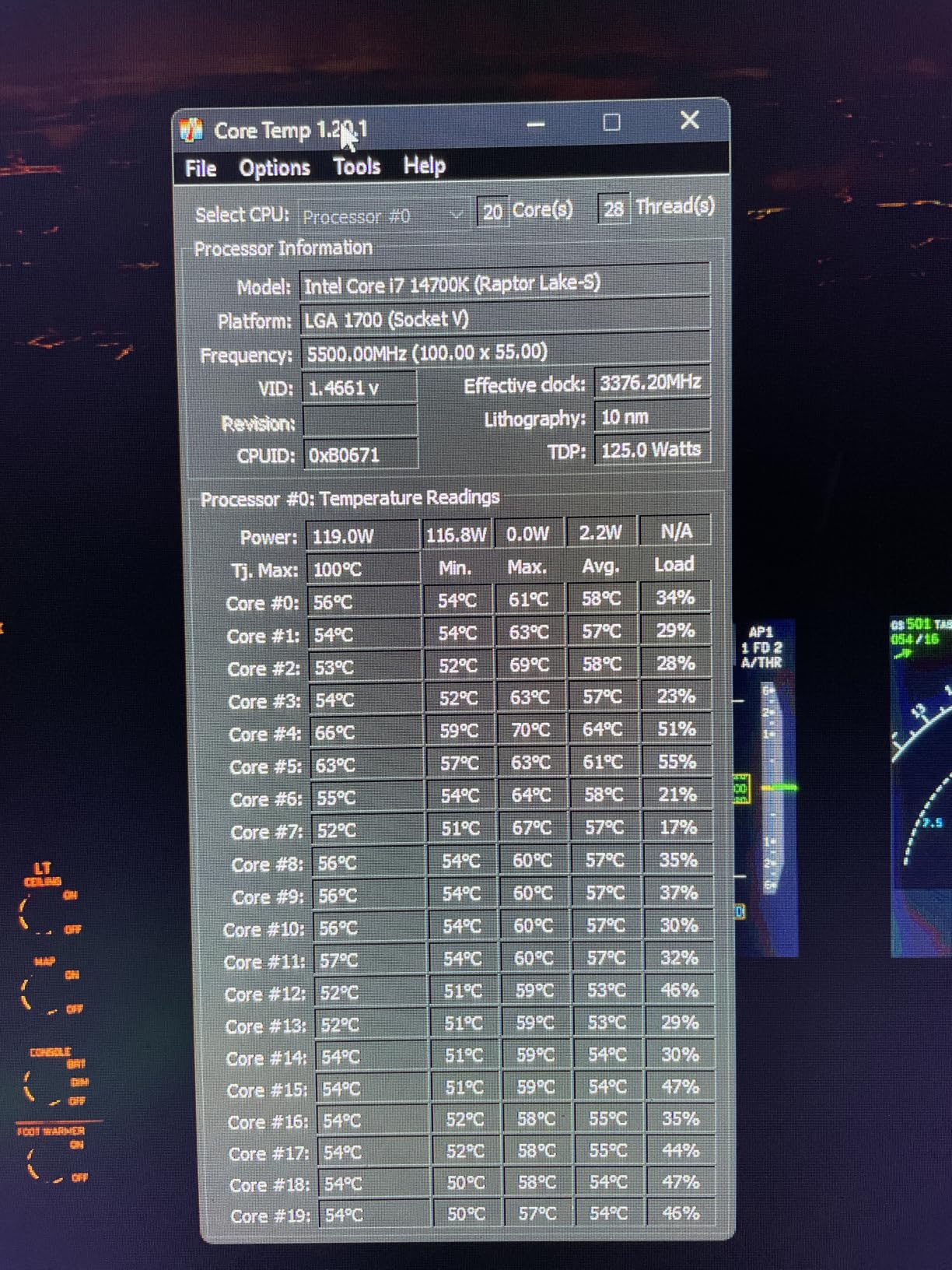 Intel Core i7-14700K Gaming Desktop Processor 20 cores (8 P-cores + 12 E-cores) - Unlocked customer photo 2