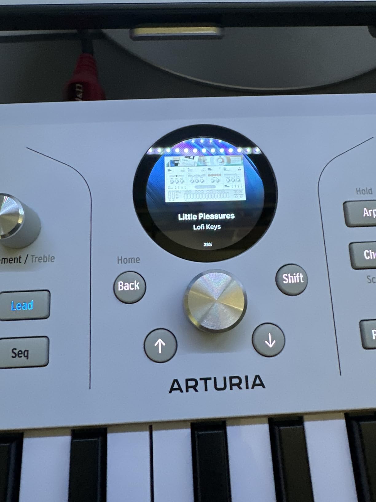 Arturia AstroLab 61-Key Semi-Weighted Stage Keyboard - With 1300 Sounds and Analog Lab Pro Software Included | 61 Semi-Weighted Keys with Aftertouch, 1300 Plus Onboard Presets, 2-Part Split and Layer, USB-C, WI-FI and Bluetooth customer photo 1