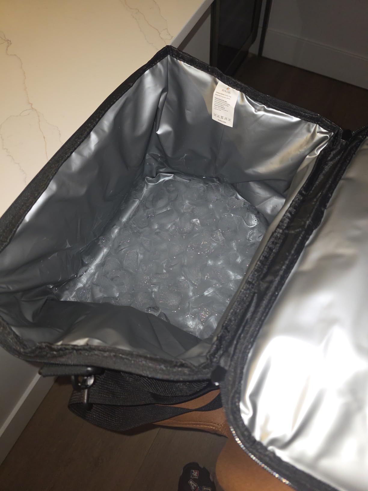 RealCool 35/45 Can Collapsible Soft Cooler Bag, Leakproof Ice Chest | 24h Cold (With Ice), Multi-Pockets, 5-Layer Insulation, Perfect For Lunch, Camping, Picnics, Beach, Road Trips, Work, Kayaking customer photo 2