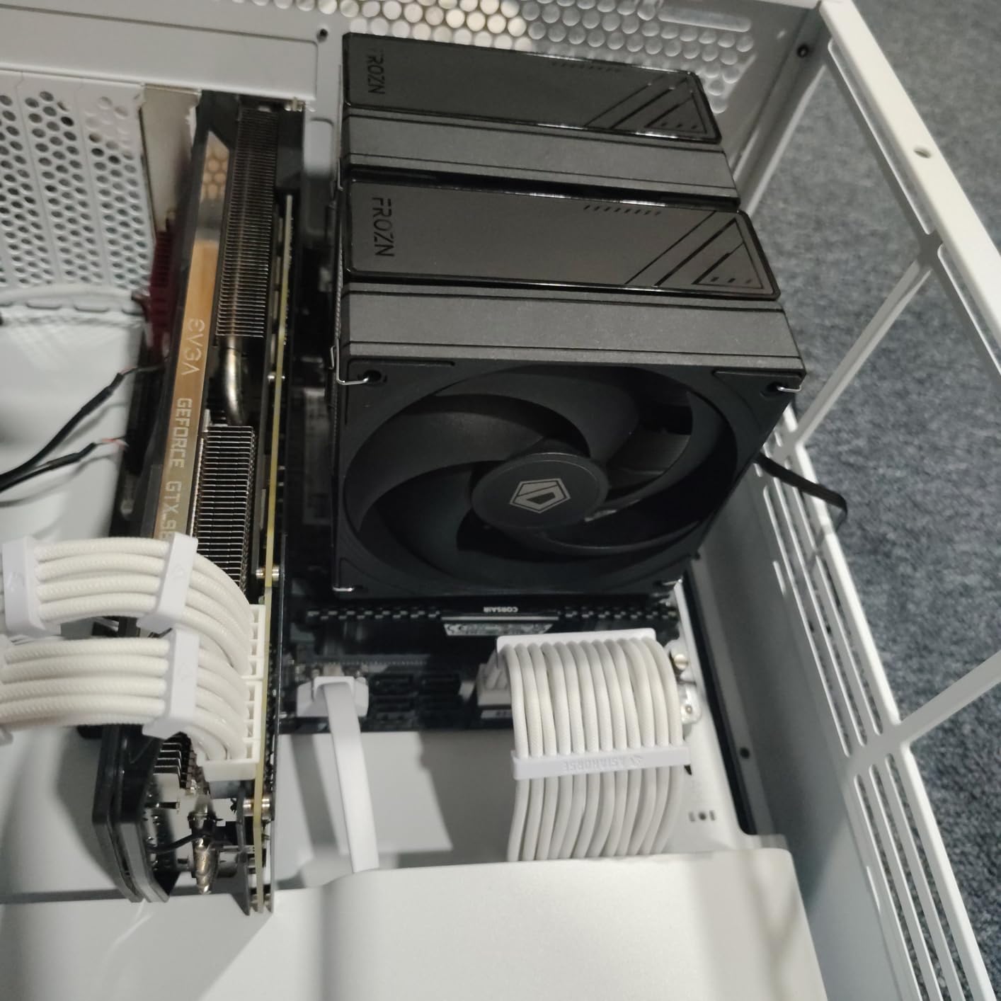ID-COOLING FROZN A620 PRO SE Blackout Dual-Tower Air CPU Cooler, 6x6mm Heatpipes, Dual 120x120x25mm Quiet Fans, Intel LGA1700/1851/1200/115X; AMD AM4/AM5 (157mm in Height) customer photo 2