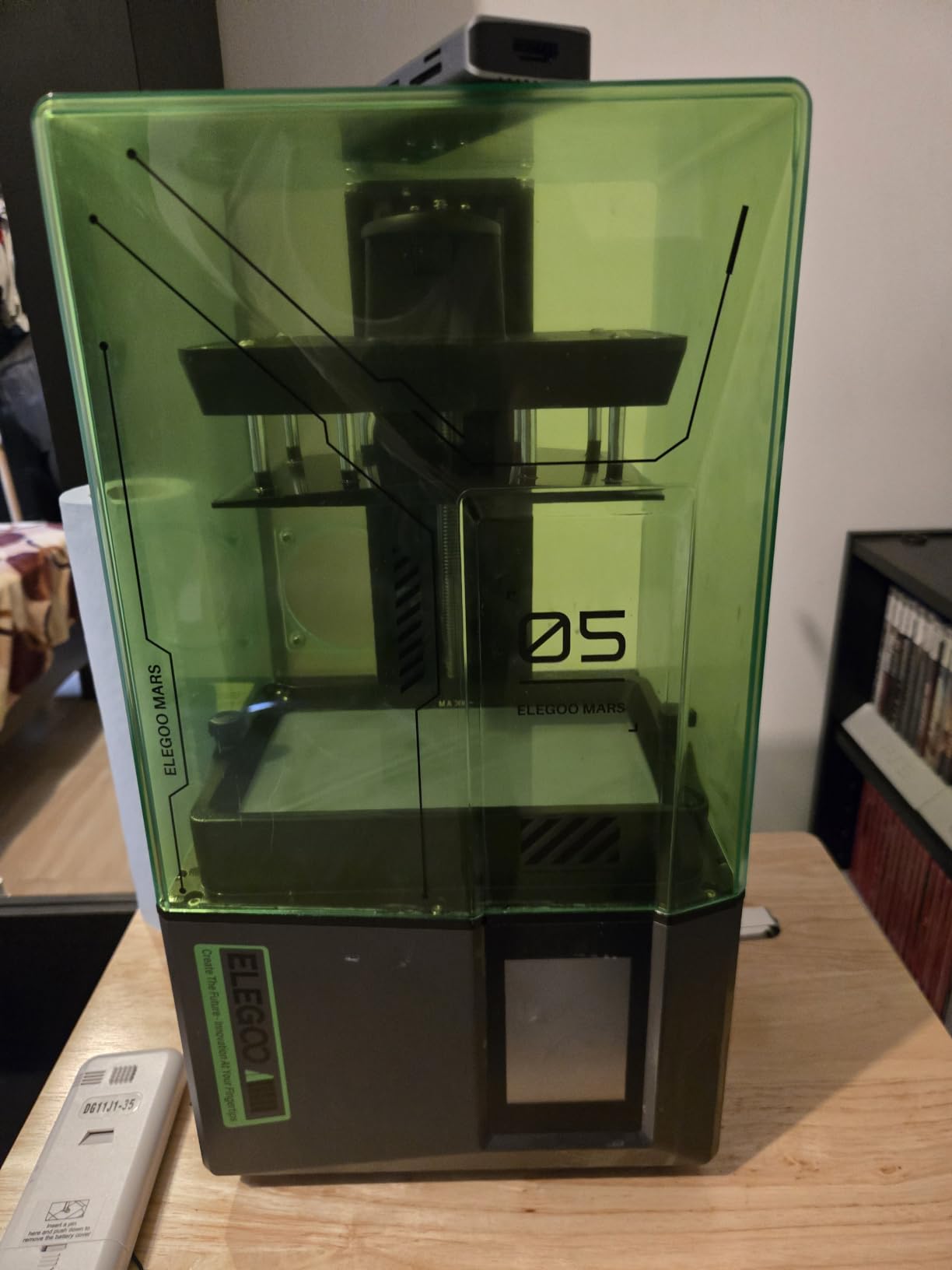 ELEGOO Mars 5 Resin 3D Printer with 4K Mono LCD,Automatic Leveling, Desktop 3D Printer with Printing Size of 5.65 × 3.53 × 5.91 inches customer photo 1