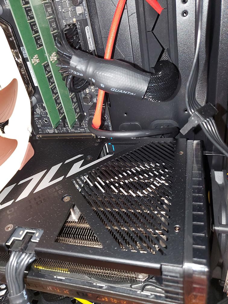 FSP Hydro Ti Pro 1000W Power Supply, 80 Plus Cybenetics Titanium PSU | ATX3.1 PCIe 5.1, Native 12V-2x6 Connector, Lambda A++, Quiet 135mm FDB Fan, Fully Modular, 10-Year Warranty, HTI-1000M-GEN5 customer photo 2