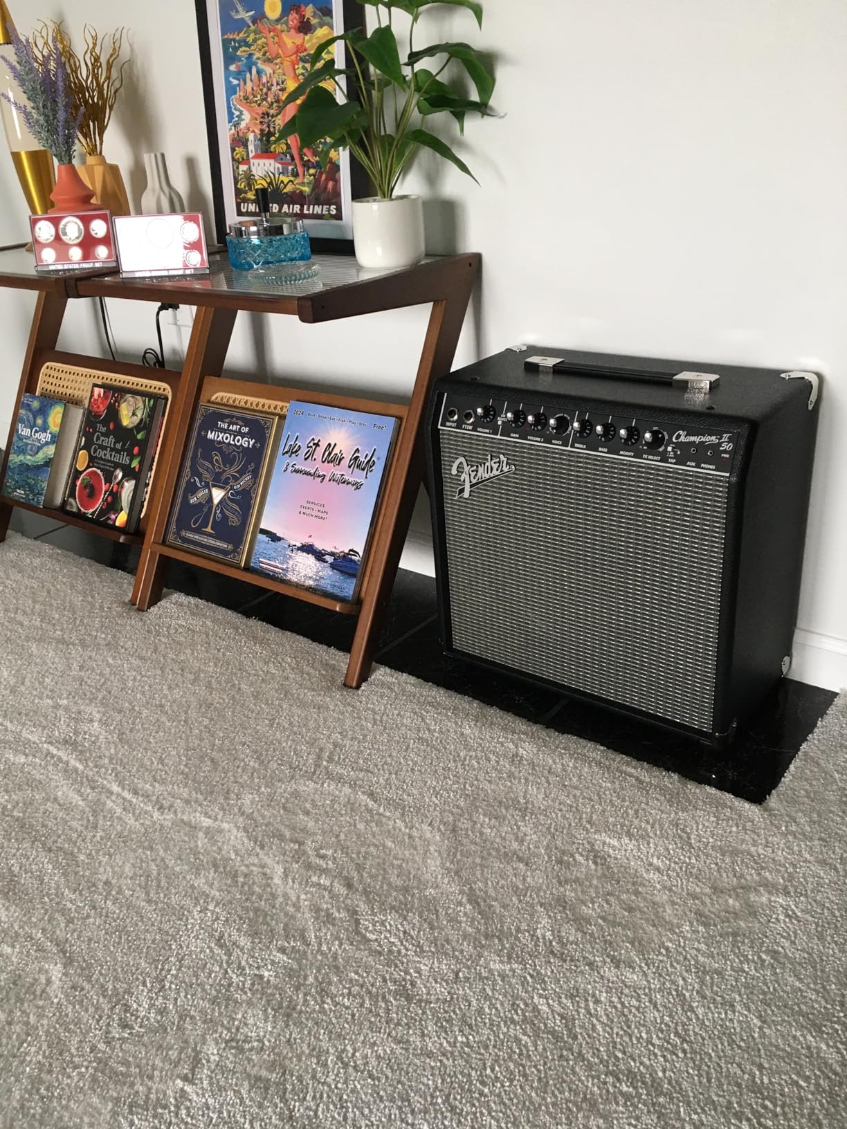 Fender Champion II 50 Electric Guitar Amplifier, 50-Watt 2-Channel Combo Amp with 12