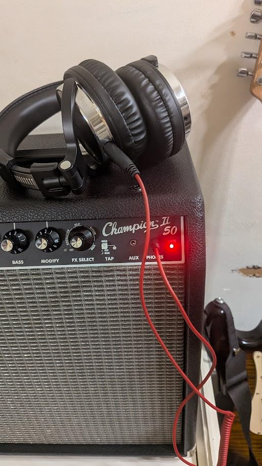 Fender Champion II 50 Electric Guitar Amplifier, 50-Watt 2-Channel Combo Amp with 12