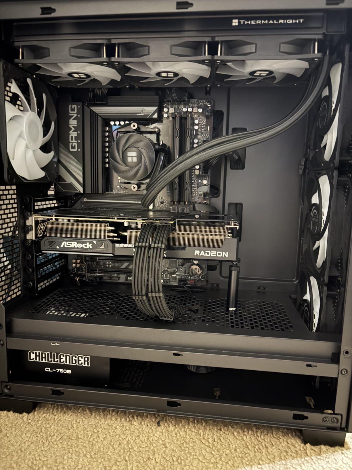 Thermalright Aqua Elite 360 ARGB Liquid CPU Cooler, 360 AIO Cooling Row Size, 3 x 120mm PWM Fans, Computer CPU Cooler,for AMD:AM4/AM5, Intel LGA1851/1150/1151/1200/1700 customer photo 2