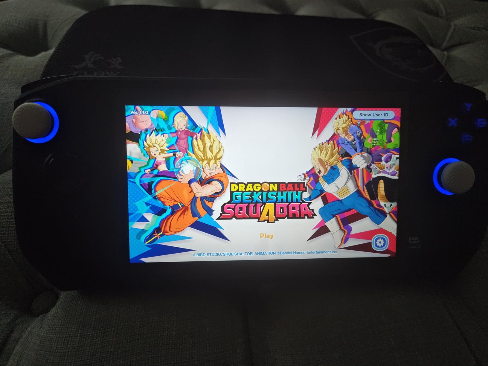 MSI Claw PC Gaming Handheld: Intel Ultra 7-258V, 8