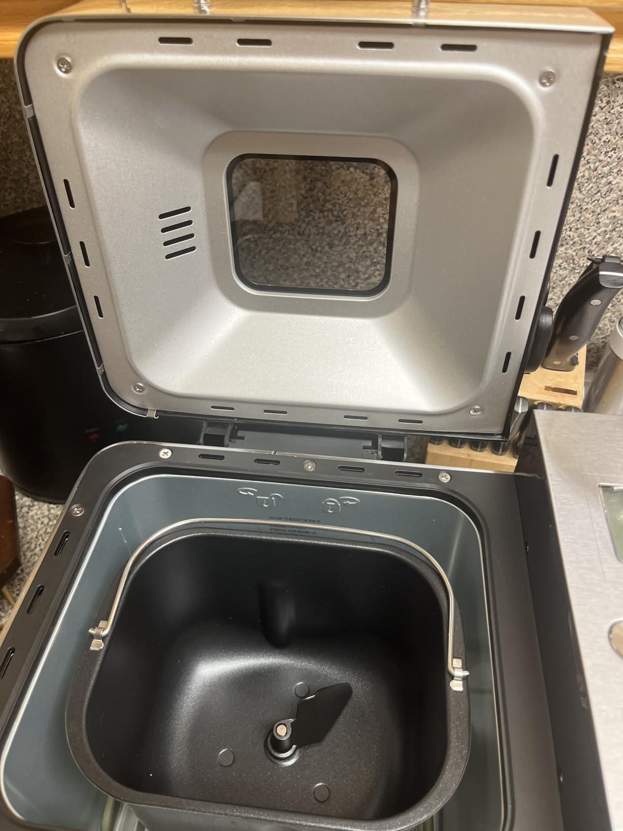 2LB Bread Maker Machine, OSIPOTO 17 in 1 Automatic Stainless Steel Bread Machine customer photo 1