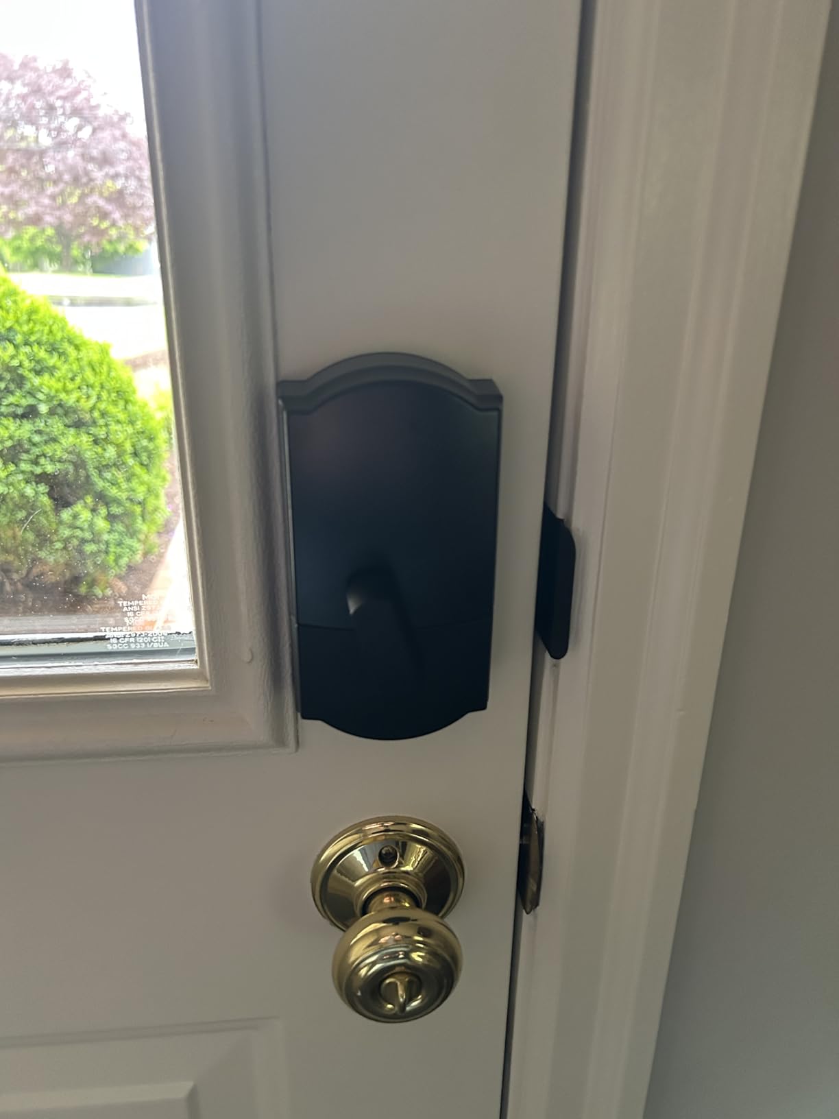 Schlage Arrive Smart WiFi Deadbolt Lock with Century Trim, Matte Black | Keyless entry door lock, Push button keypad, Built-in app control, Alexa, Google Home & Ring compatible customer photo 1