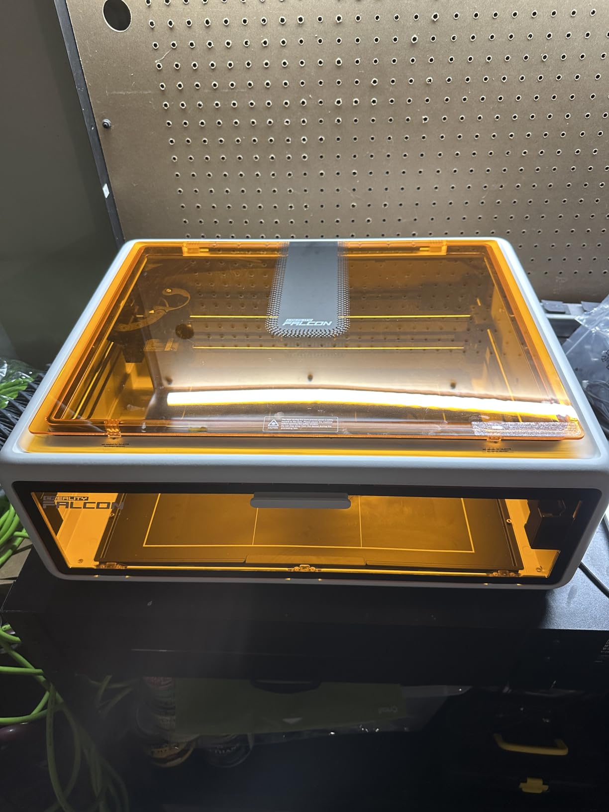 Creality Falcon A1 10W Laser Engraver, 80W Powerful Output, Fully Enclosed, 600mm/s Speed, HD Camera Auto Positioning, Pre-Assembled & Smart Material Recognition, Ideal for Wood & Metal, Class 1 Safety customer photo 2