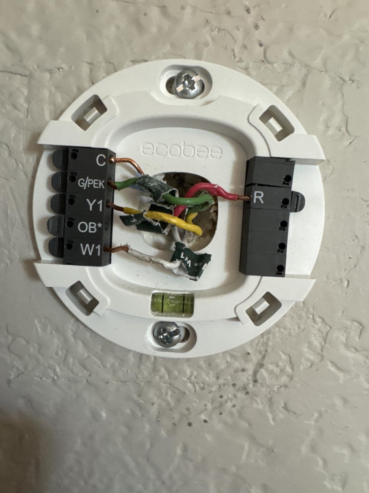 ecobee Smart Thermostat Essential - Energy Star Certified programmable Wi-Fi Thermostat - Works with Siri, Alexa, and Google Assistant customer photo 2