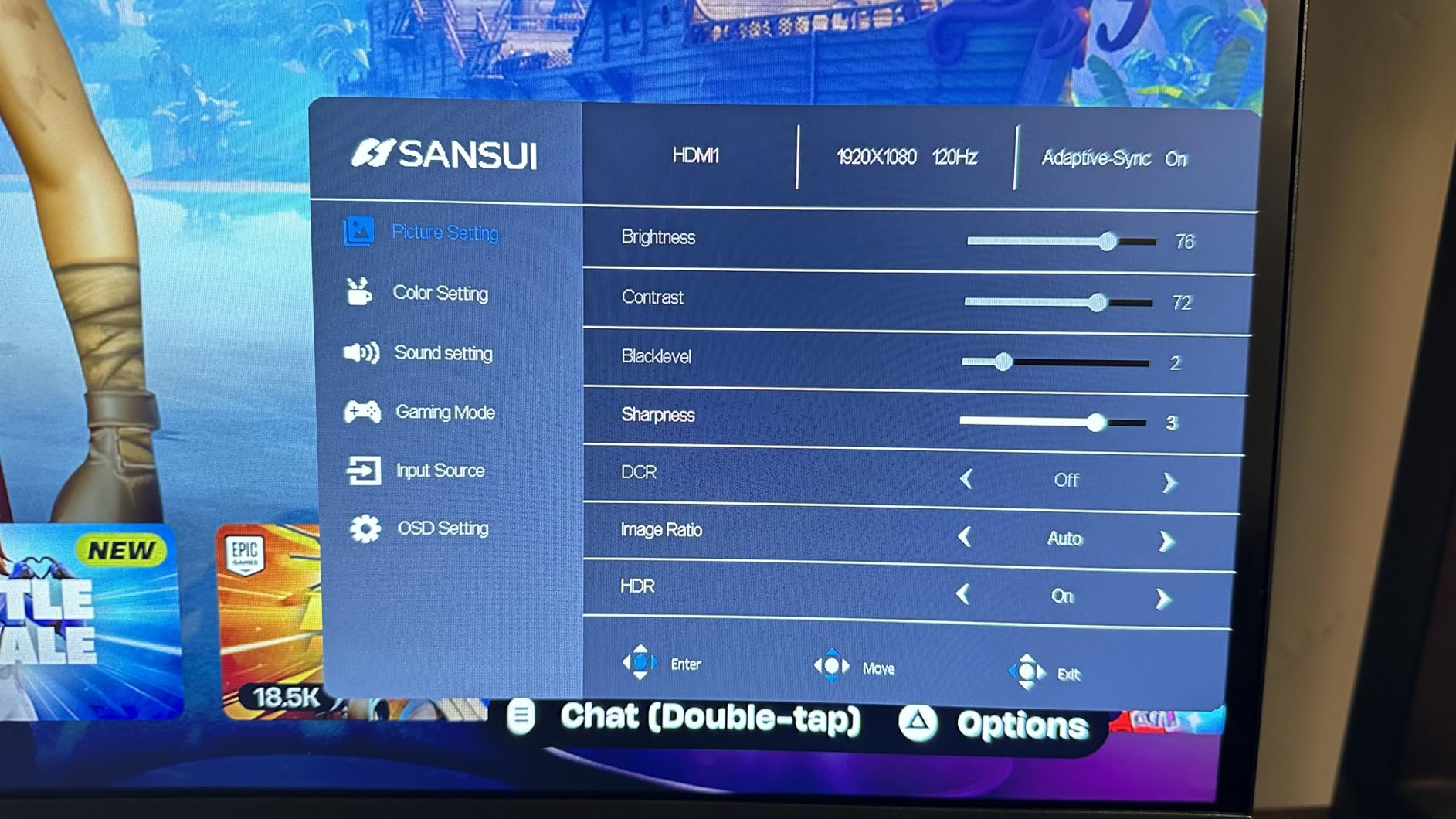 SANSUI Gaming Monitor, 24.5 inch 300Hz 240Hz FHD 1080P 1ms FPS PC Monitor Gaming, HDR, FreeSync, DisplayPort x2 HDMI x2, Fast IPS, 120% sRGB, Audio Jack, VESA Support, Desktop Compatible (ES-G25X1 PRO) customer photo 1