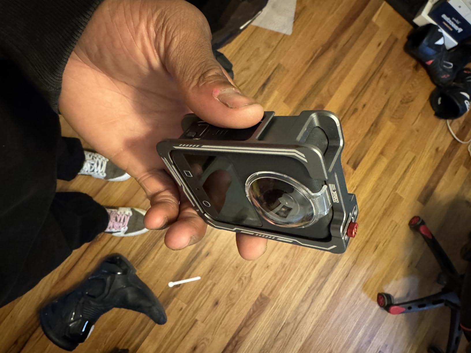 DJI Osmo 360 Standard Combo, 360 Action Camera | 1-Inch 360° Imaging, Native 8K 360° Video, Action Camera, 4K/120fps & 170° Boost Video, 120MP 360° Photo customer photo 2
