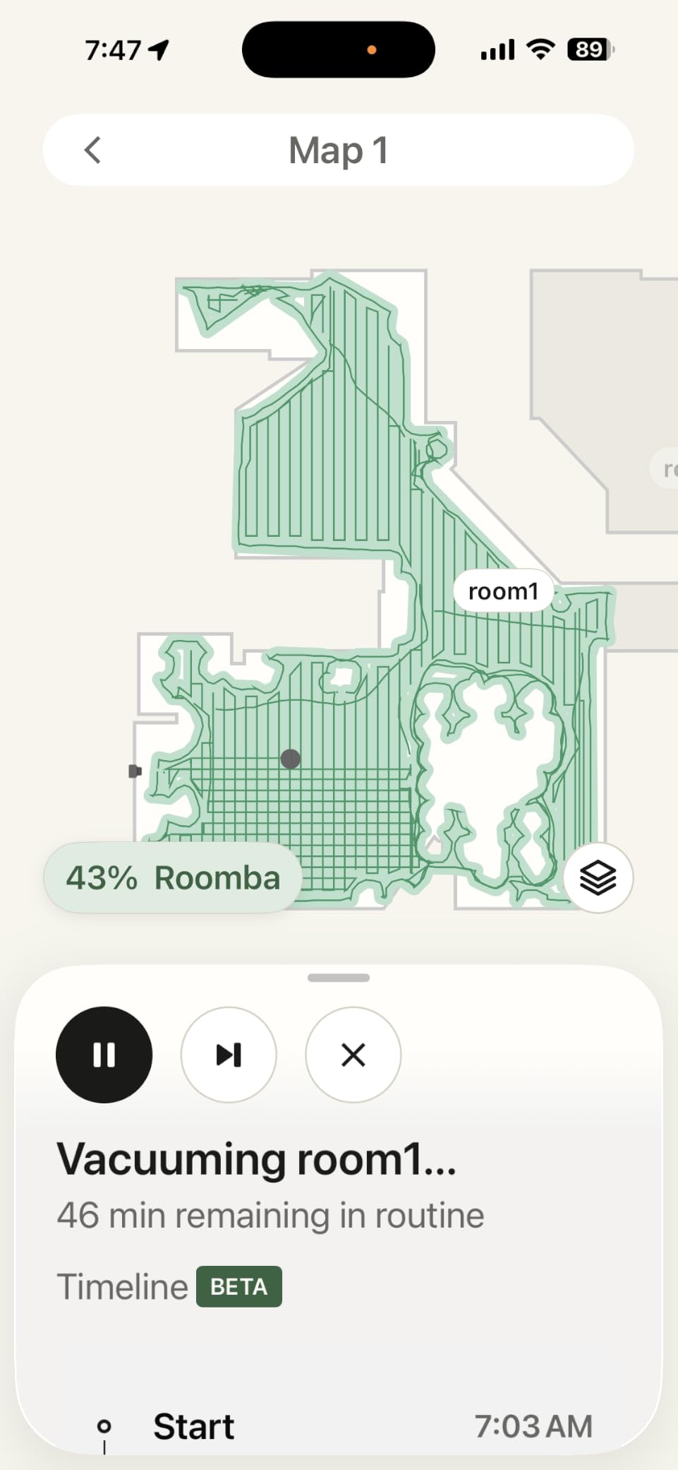 iRobot Roomba 105 Combo Robot Vacuum & Mop - Easy to use, Intense Power-Lifting Suction, LiDAR Navigation, Multiple Cleaning Modes, Avoids Mopping Carpets, Self-Charging | LiDAR navigation, power-lifting suction customer photo 1