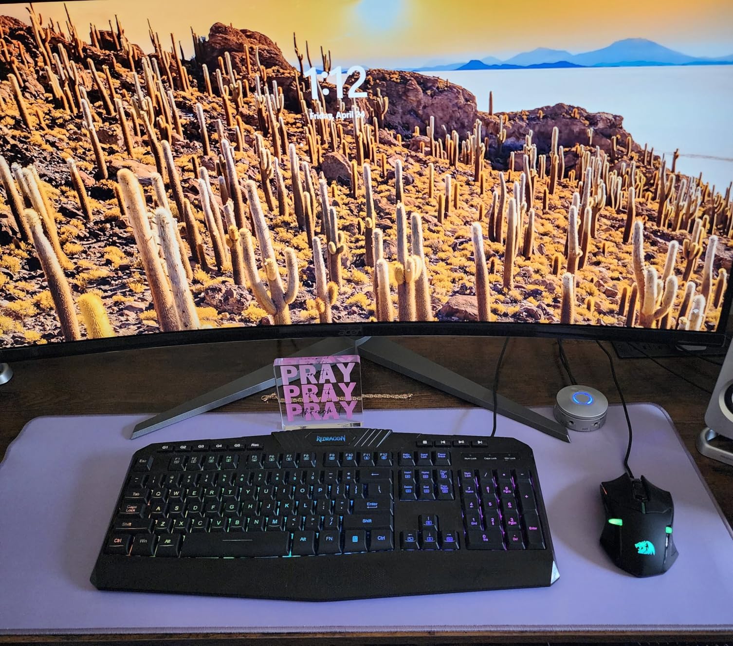 Redragon S101M-KS Gaming Keyboard and Mouse Wireless with Tri-Mode, RGB Keyboard and 4800 DPI Gaming Mouse, 10 Independent Multimedia Keys for Wins, PC, Computer, Wireless S101 Ideal for Gamer customer photo 2
